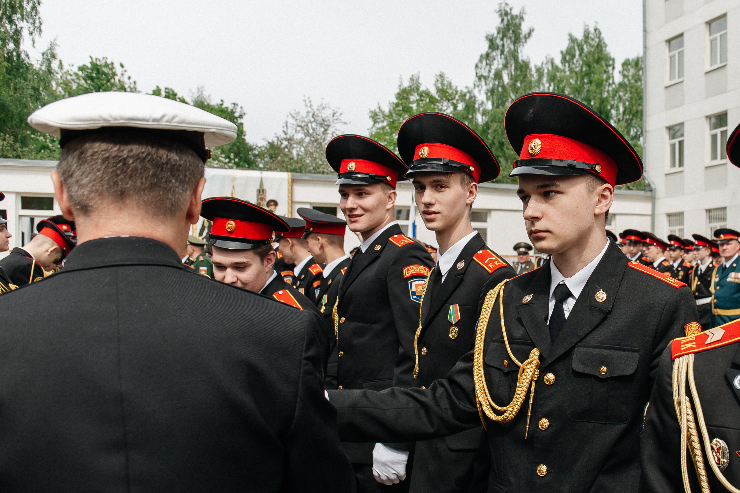 Последний звонок в Кадетском корпусе. Фото Радости. Свадебный и семейный фотограф в Москве Юлия Самойлова