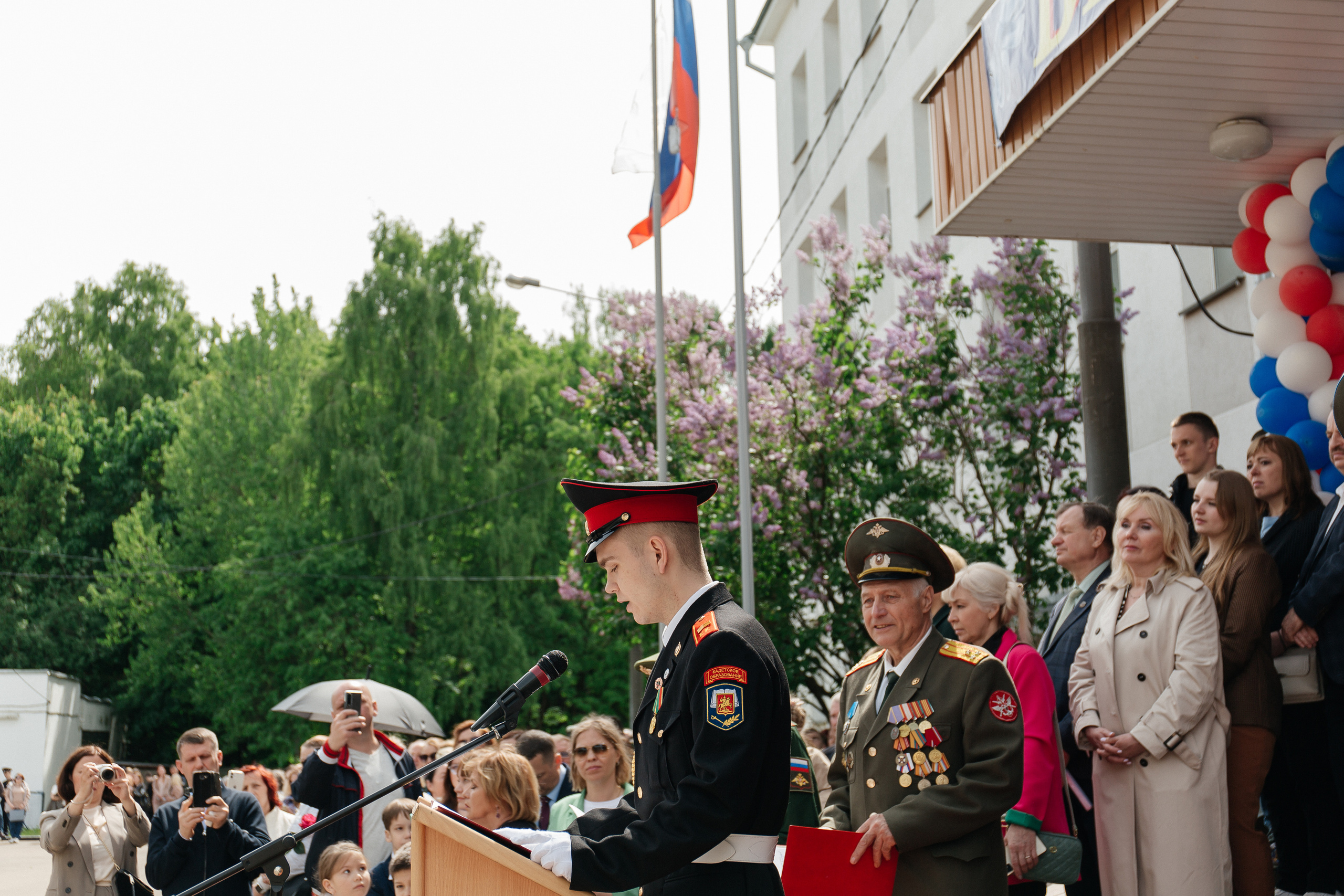 Последний звонок в Кадетском корпусе. Фото Радости. Свадебный и семейный фотограф в Москве Юлия Самойлова