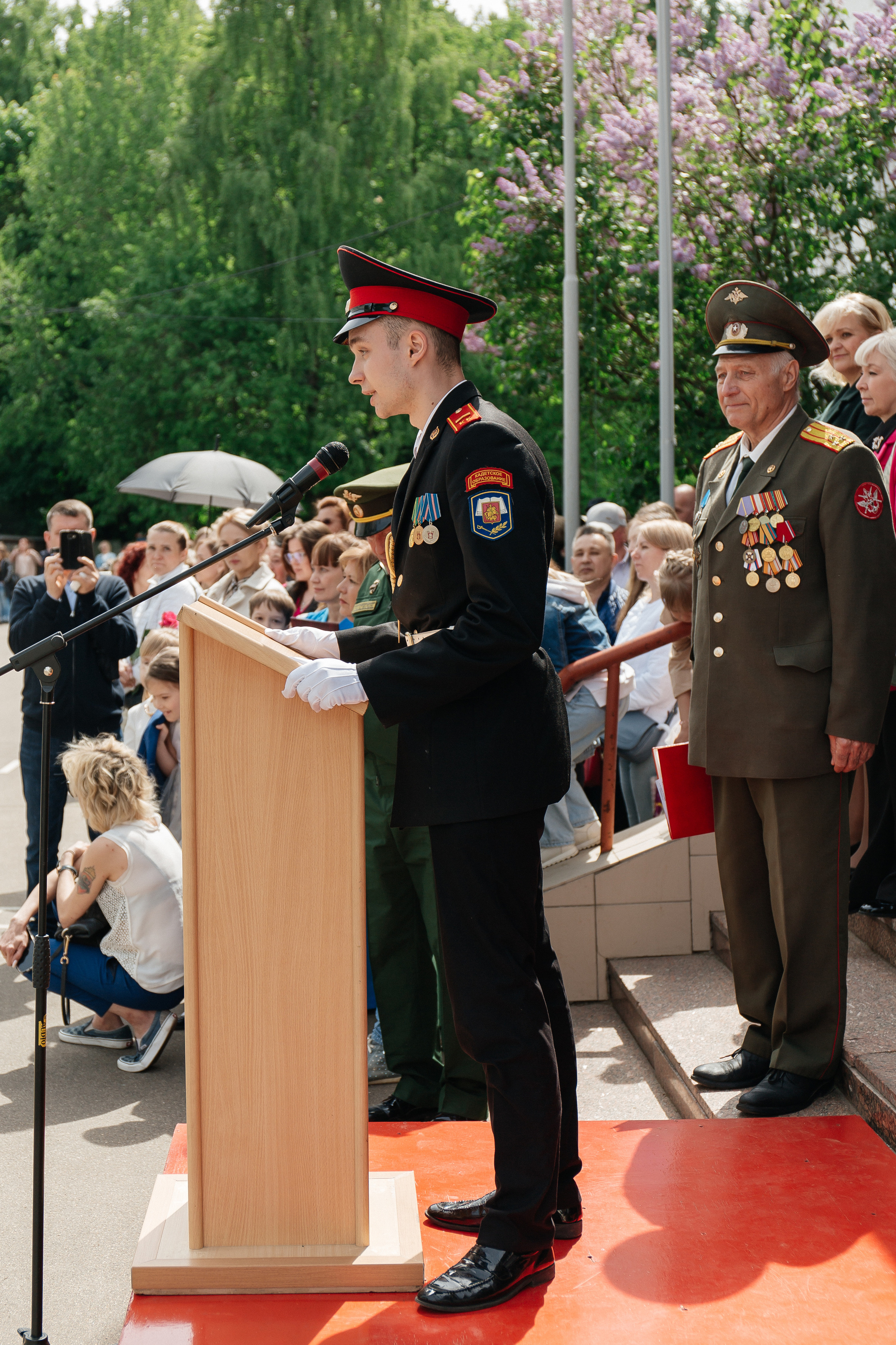 Последний звонок в Кадетском корпусе. Фото Радости. Свадебный и семейный фотограф в Москве Юлия Самойлова