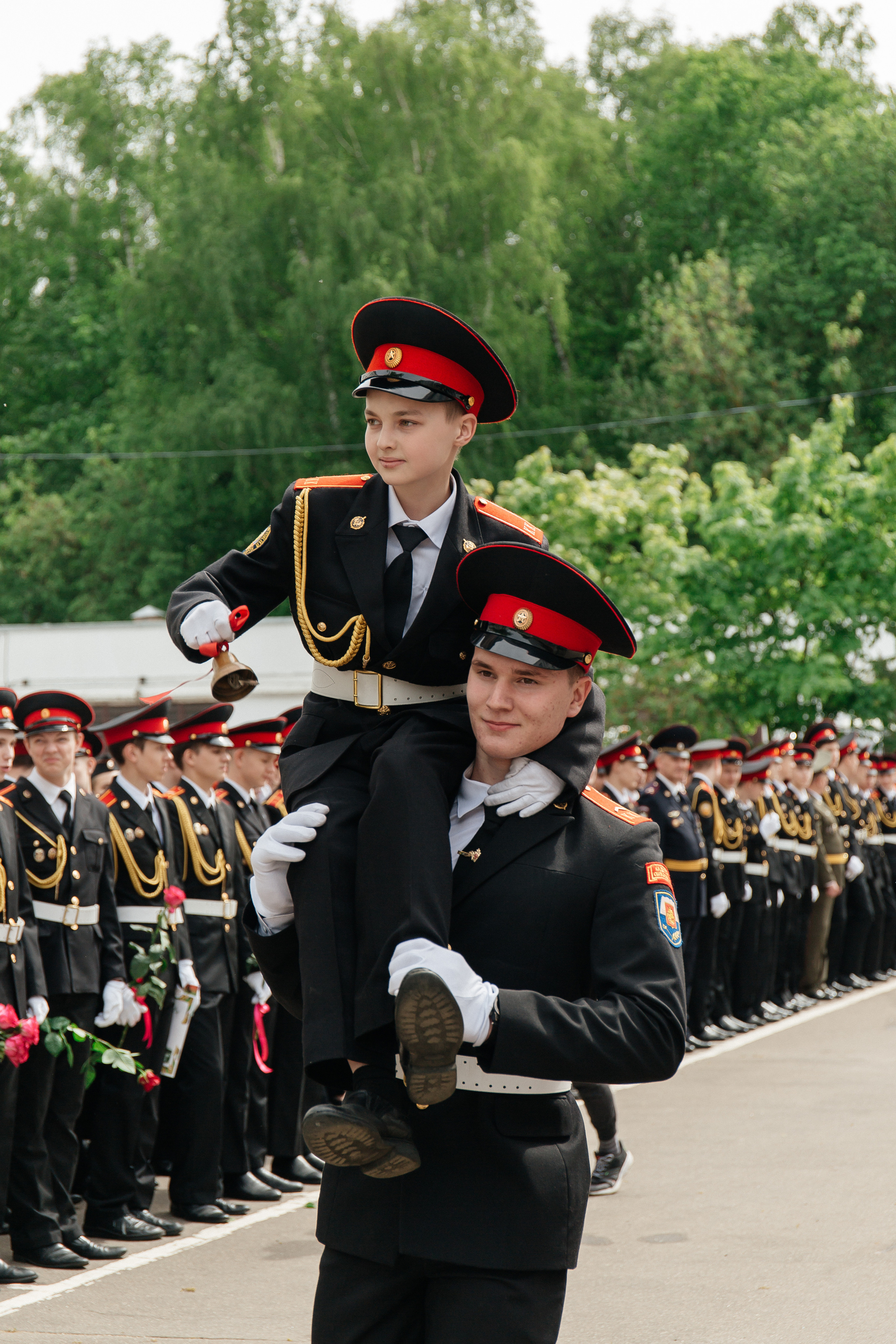 Последний звонок в Кадетском корпусе. Фото Радости. Свадебный и семейный фотограф в Москве Юлия Самойлова
