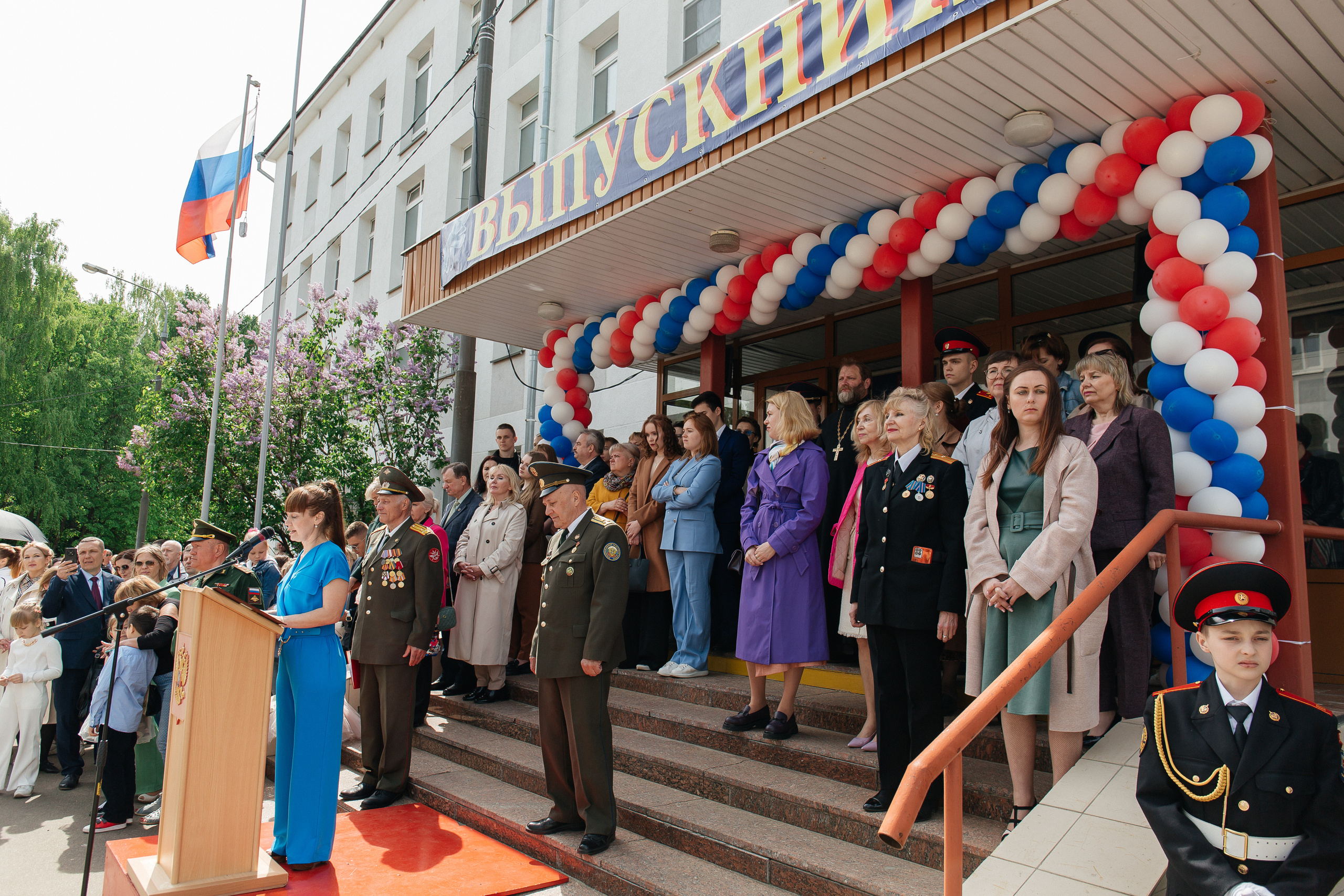 Последний звонок в Кадетском корпусе. Фото Радости. Свадебный и семейный фотограф в Москве Юлия Самойлова
