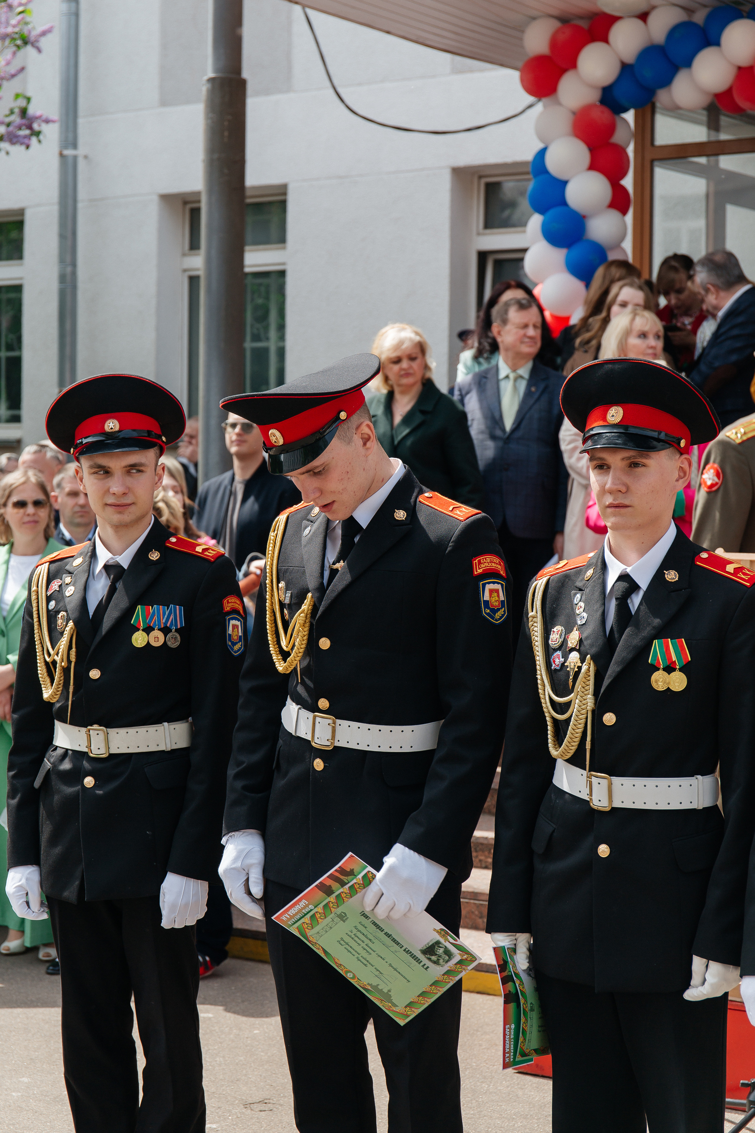 Последний звонок в Кадетском корпусе. Фото Радости. Свадебный и семейный фотограф в Москве Юлия Самойлова