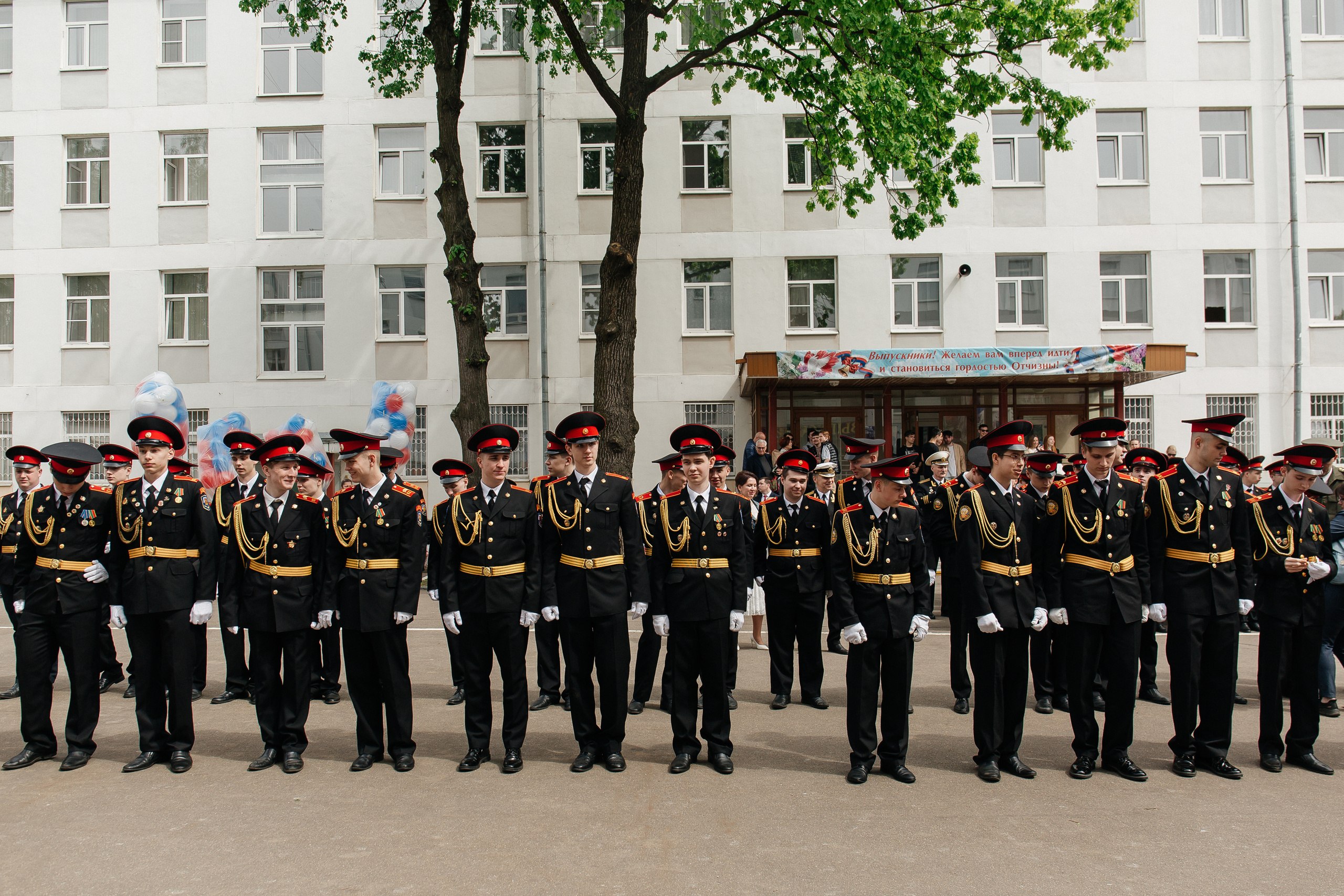 Последний звонок в Кадетском корпусе. Фото Радости. Свадебный и семейный фотограф в Москве Юлия Самойлова