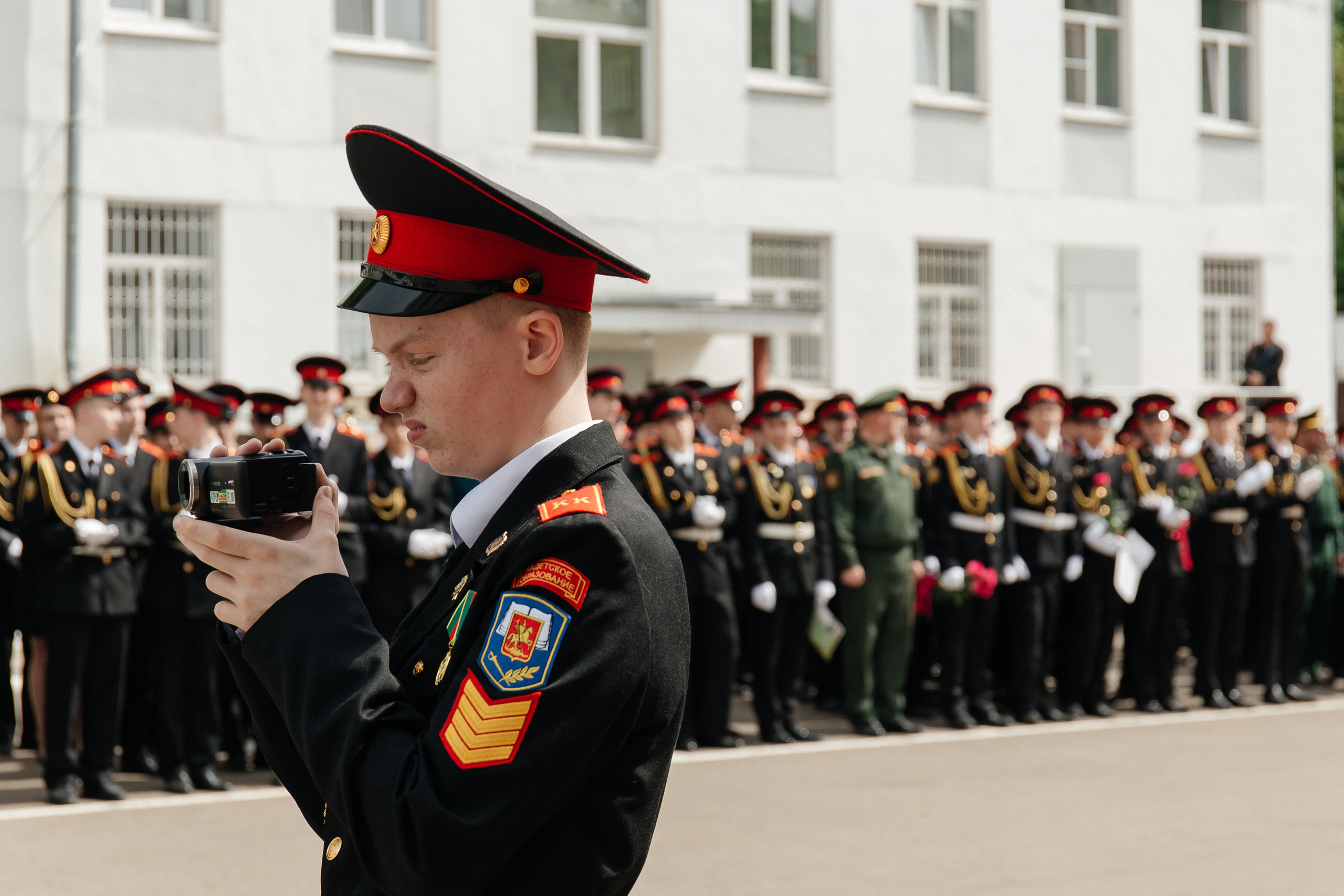 Последний звонок в Кадетском корпусе. Фото Радости. Свадебный и семейный фотограф в Москве Юлия Самойлова