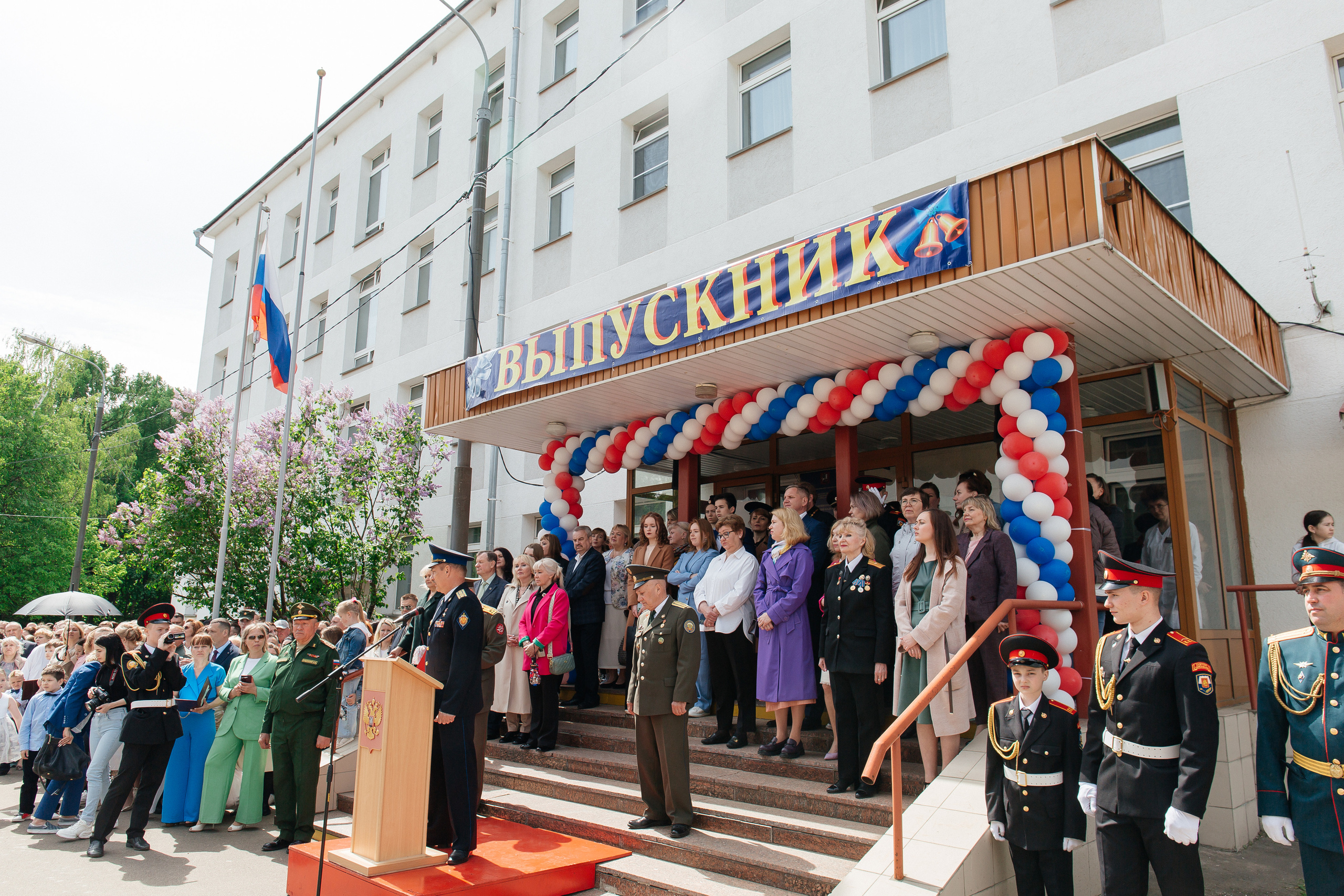 Последний звонок в Кадетском корпусе. Фото Радости. Свадебный и семейный фотограф в Москве Юлия Самойлова
