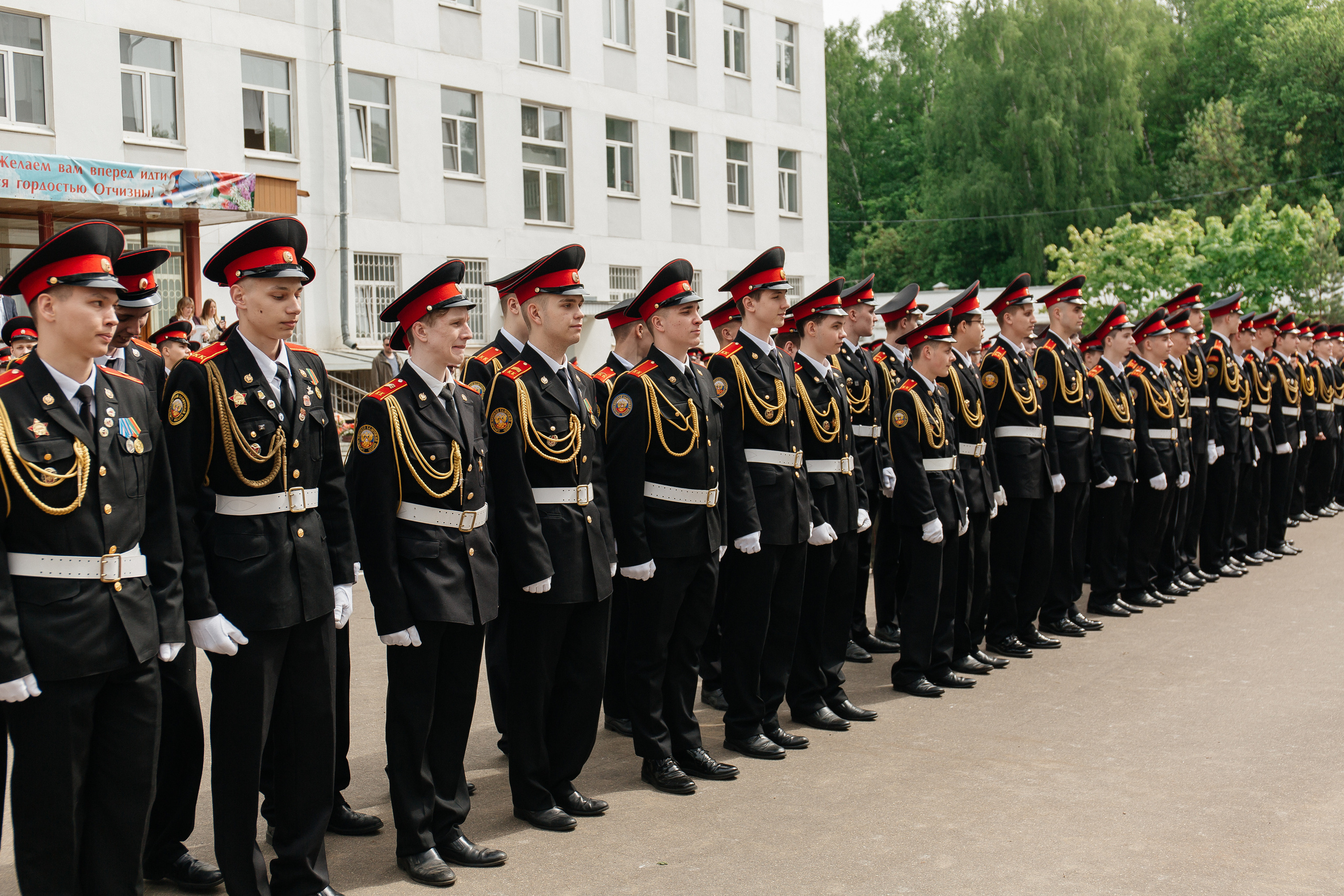 Последний звонок в Кадетском корпусе. Фото Радости. Свадебный и семейный фотограф в Москве Юлия Самойлова