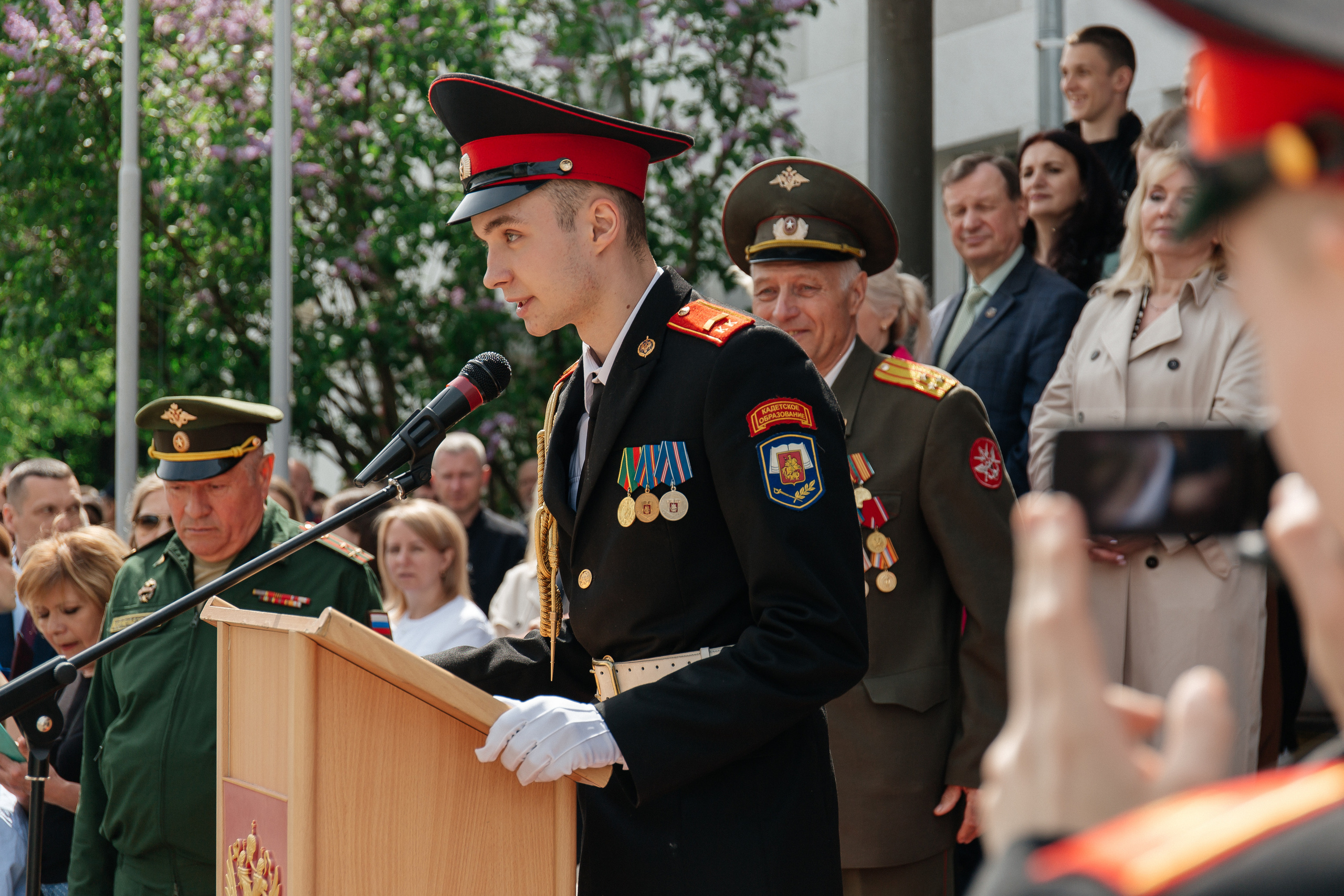 Последний звонок в Кадетском корпусе. Фото Радости. Свадебный и семейный фотограф в Москве Юлия Самойлова