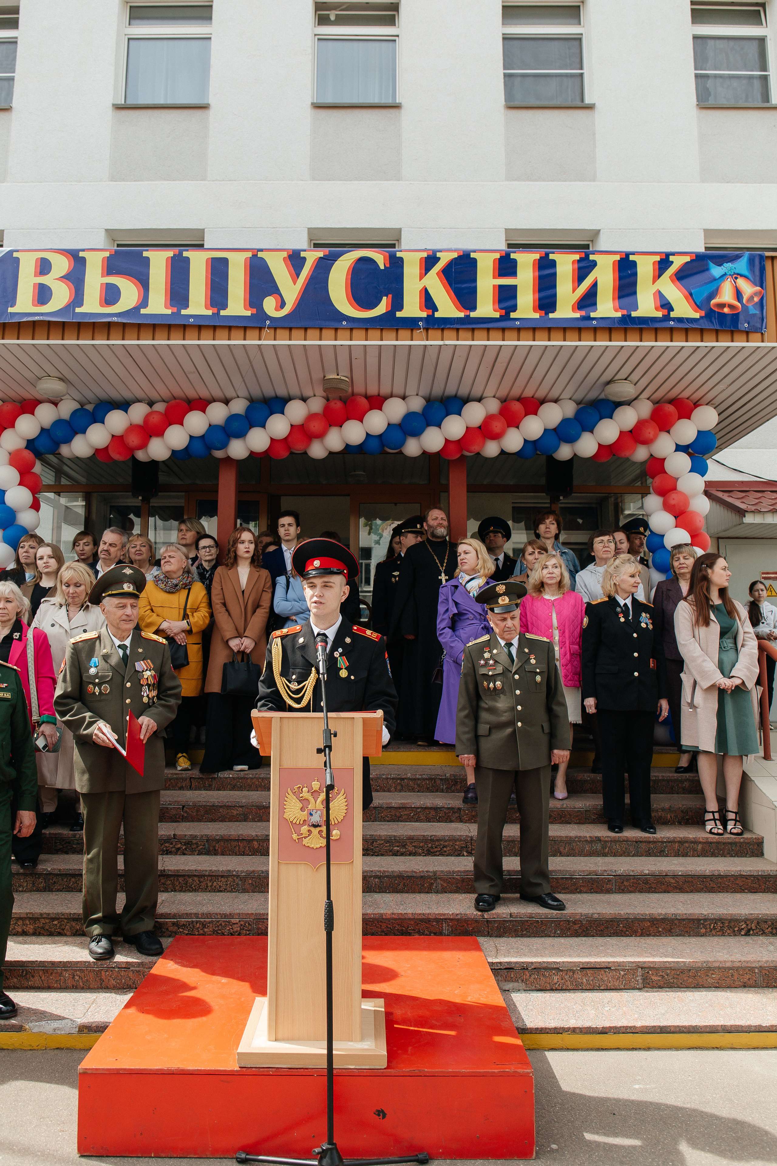 Последний звонок в Кадетском корпусе. Фото Радости. Свадебный и семейный фотограф в Москве Юлия Самойлова