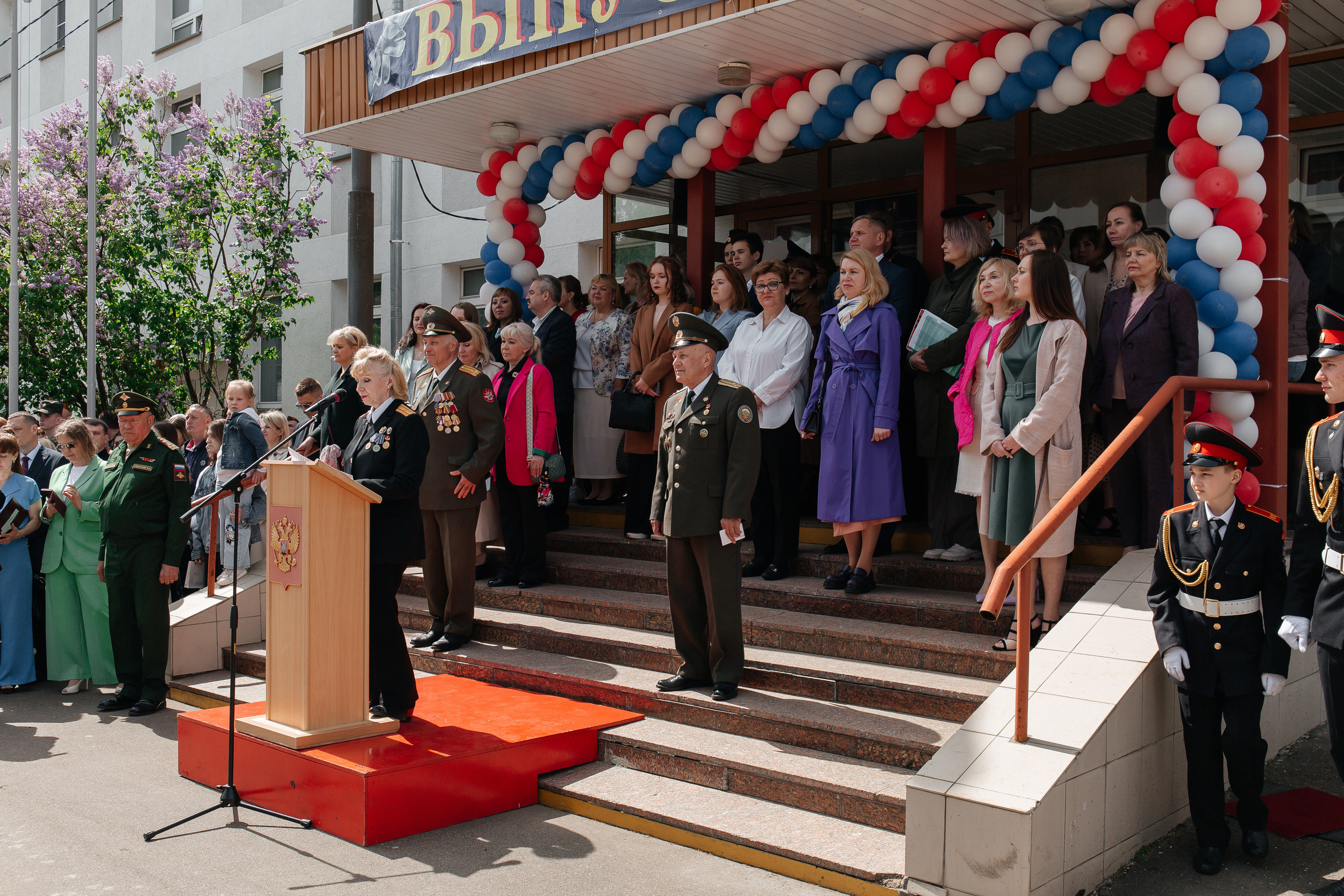 Последний звонок в Кадетском корпусе. Фото Радости. Свадебный и семейный фотограф в Москве Юлия Самойлова