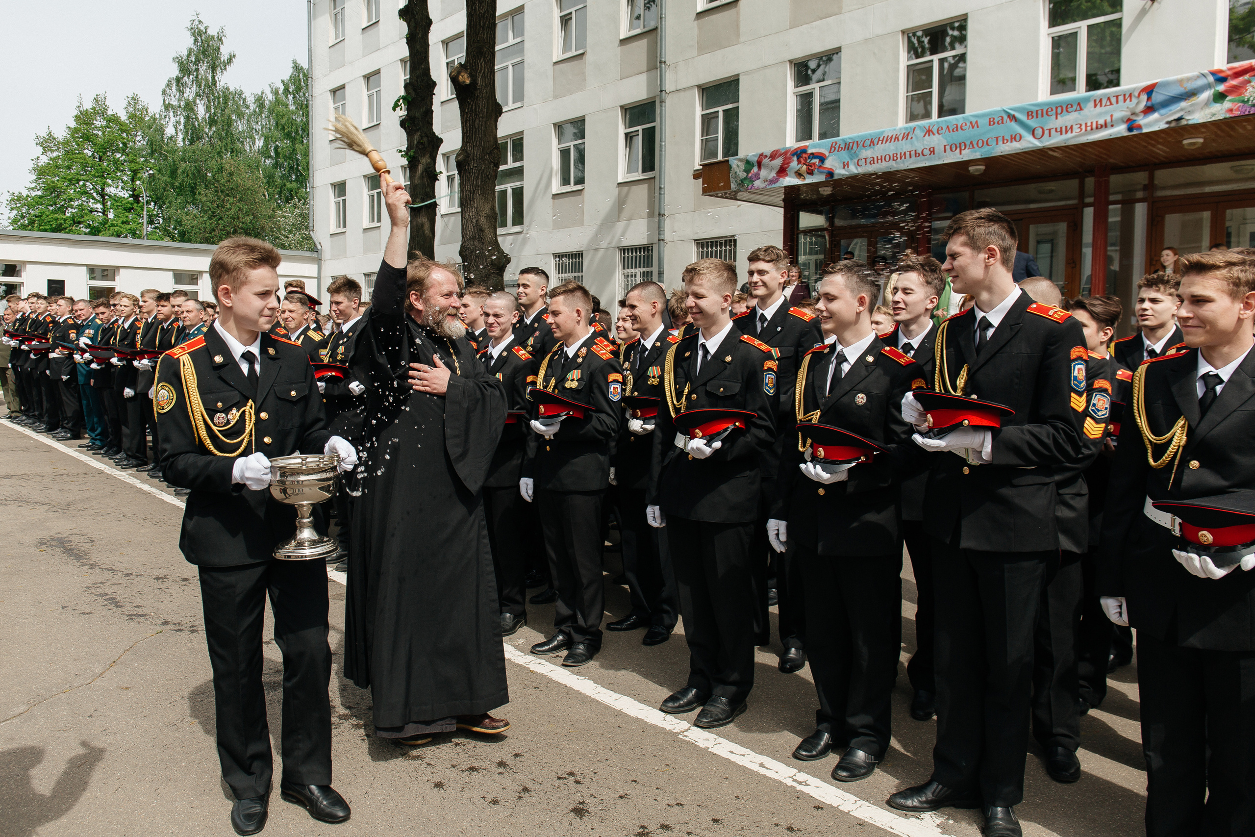 Последний звонок в Кадетском корпусе. Фото Радости. Свадебный и семейный фотограф в Москве Юлия Самойлова