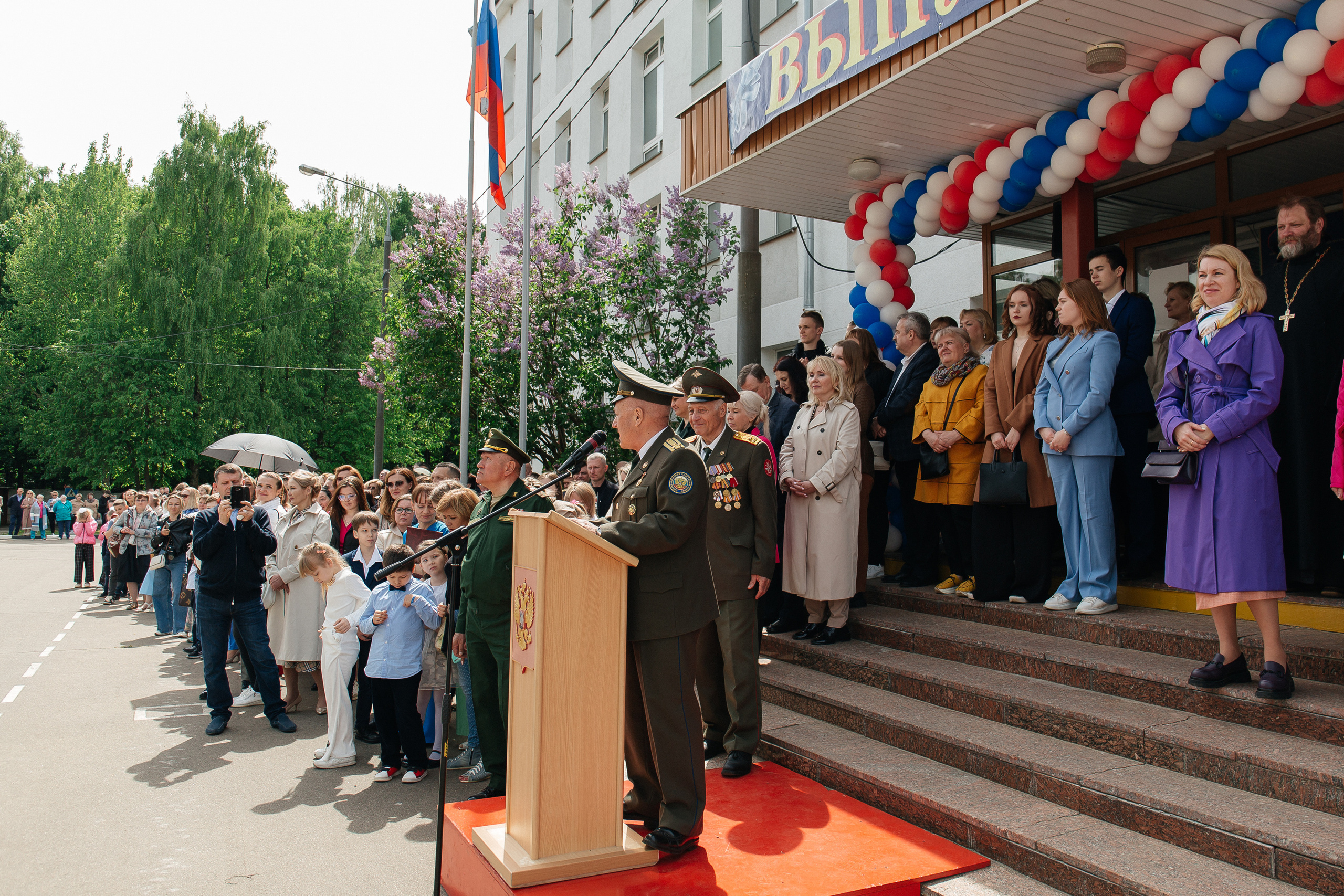 Последний звонок в Кадетском корпусе. Фото Радости. Свадебный и семейный фотограф в Москве Юлия Самойлова