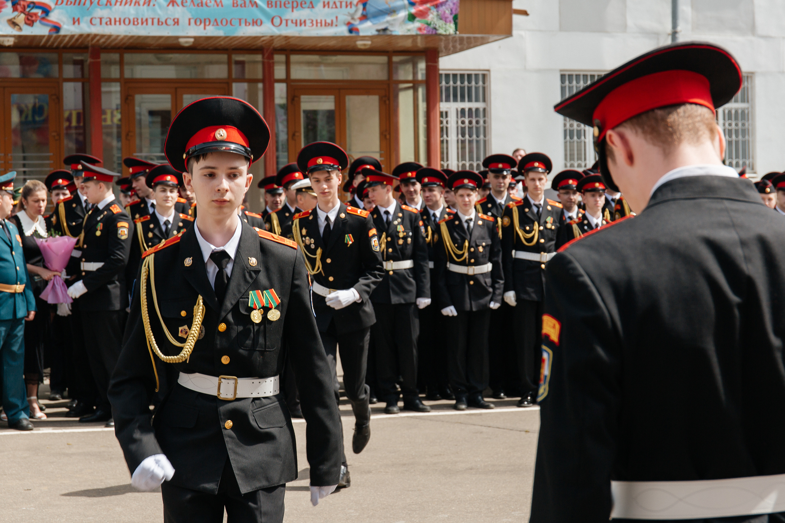 Последний звонок в Кадетском корпусе. Фото Радости. Свадебный и семейный фотограф в Москве Юлия Самойлова