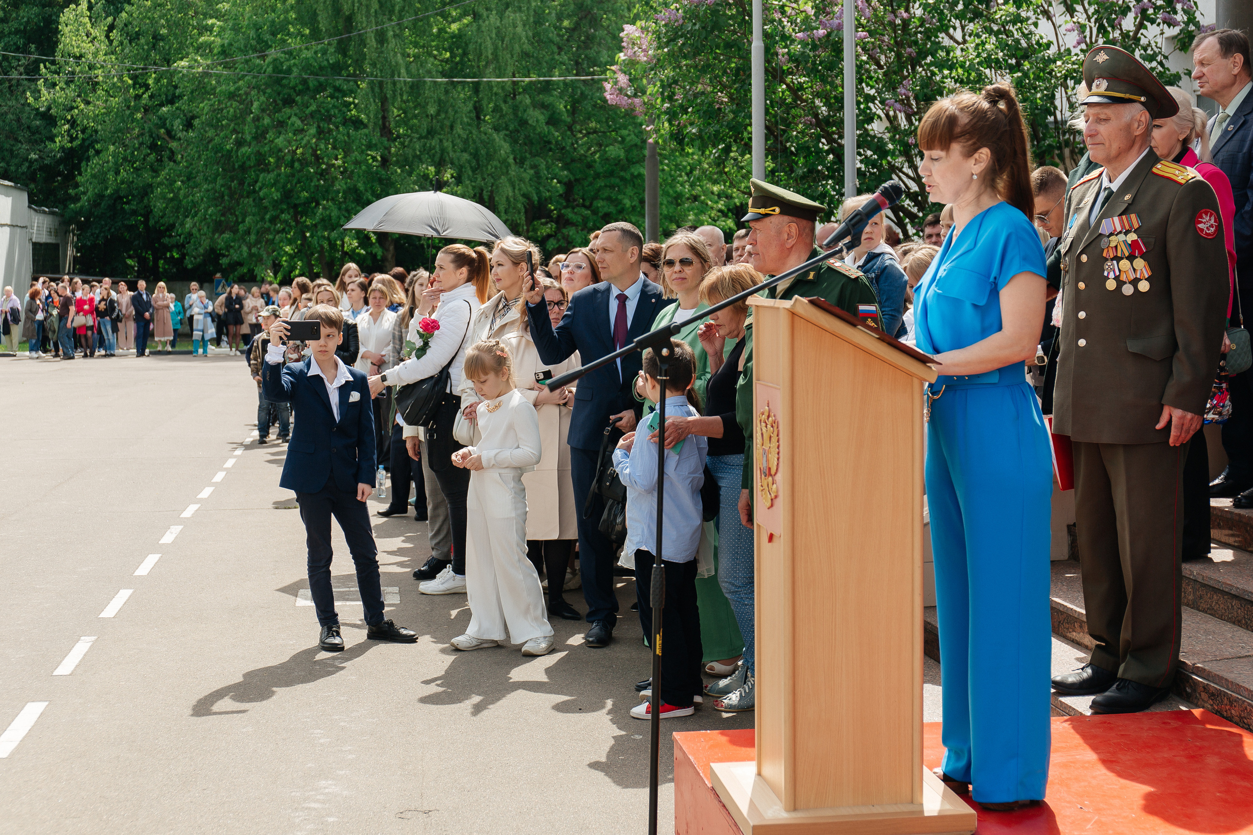 Последний звонок в Кадетском корпусе. Фото Радости. Свадебный и семейный фотограф в Москве Юлия Самойлова