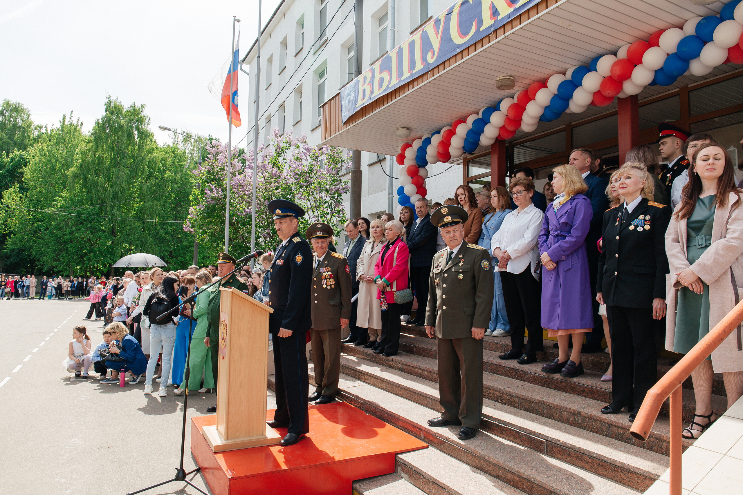 Последний звонок в Кадетском корпусе. Фото Радости. Свадебный и семейный фотограф в Москве Юлия Самойлова