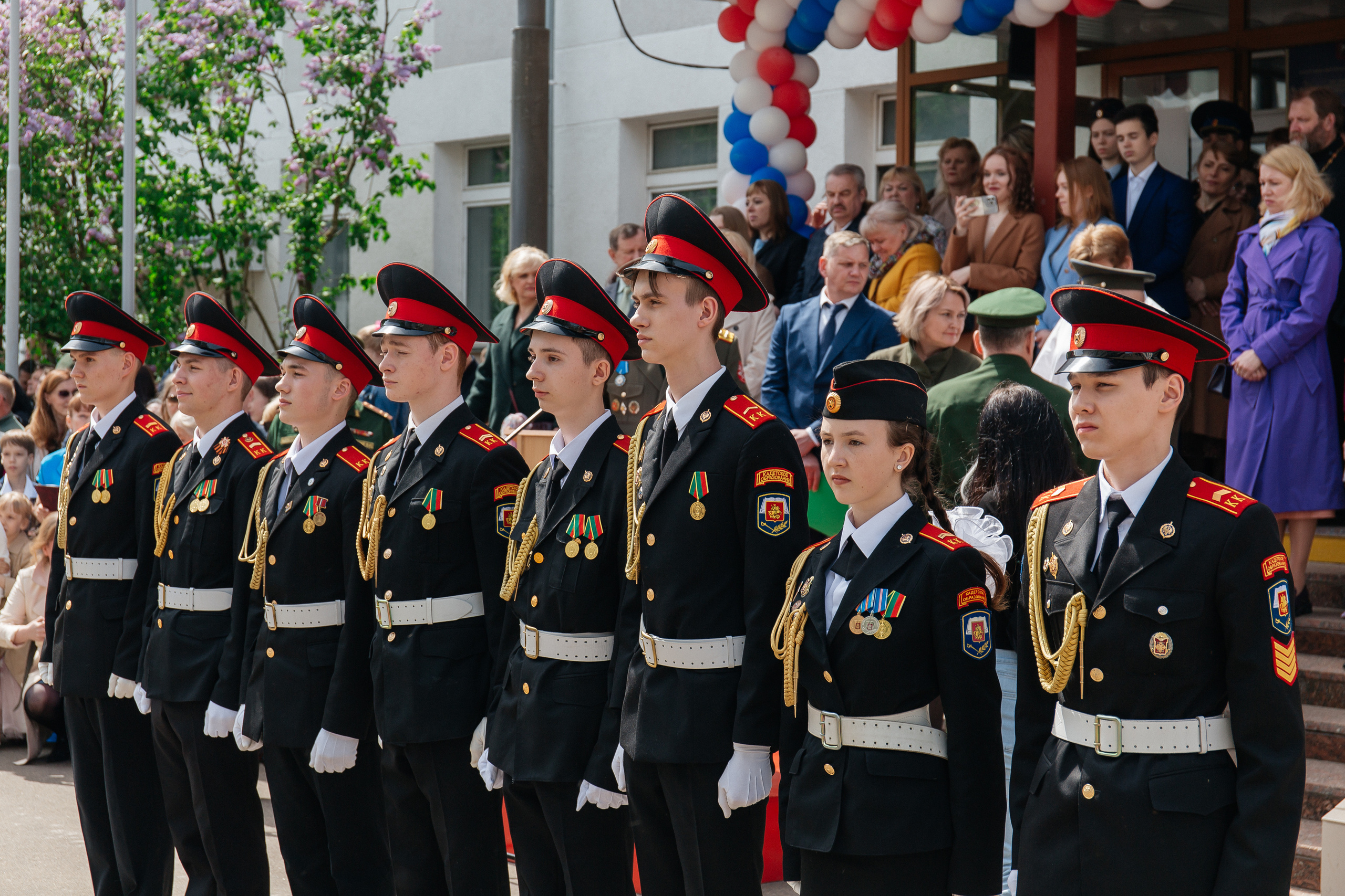 Последний звонок в Кадетском корпусе. Фото Радости. Свадебный и семейный фотограф в Москве Юлия Самойлова