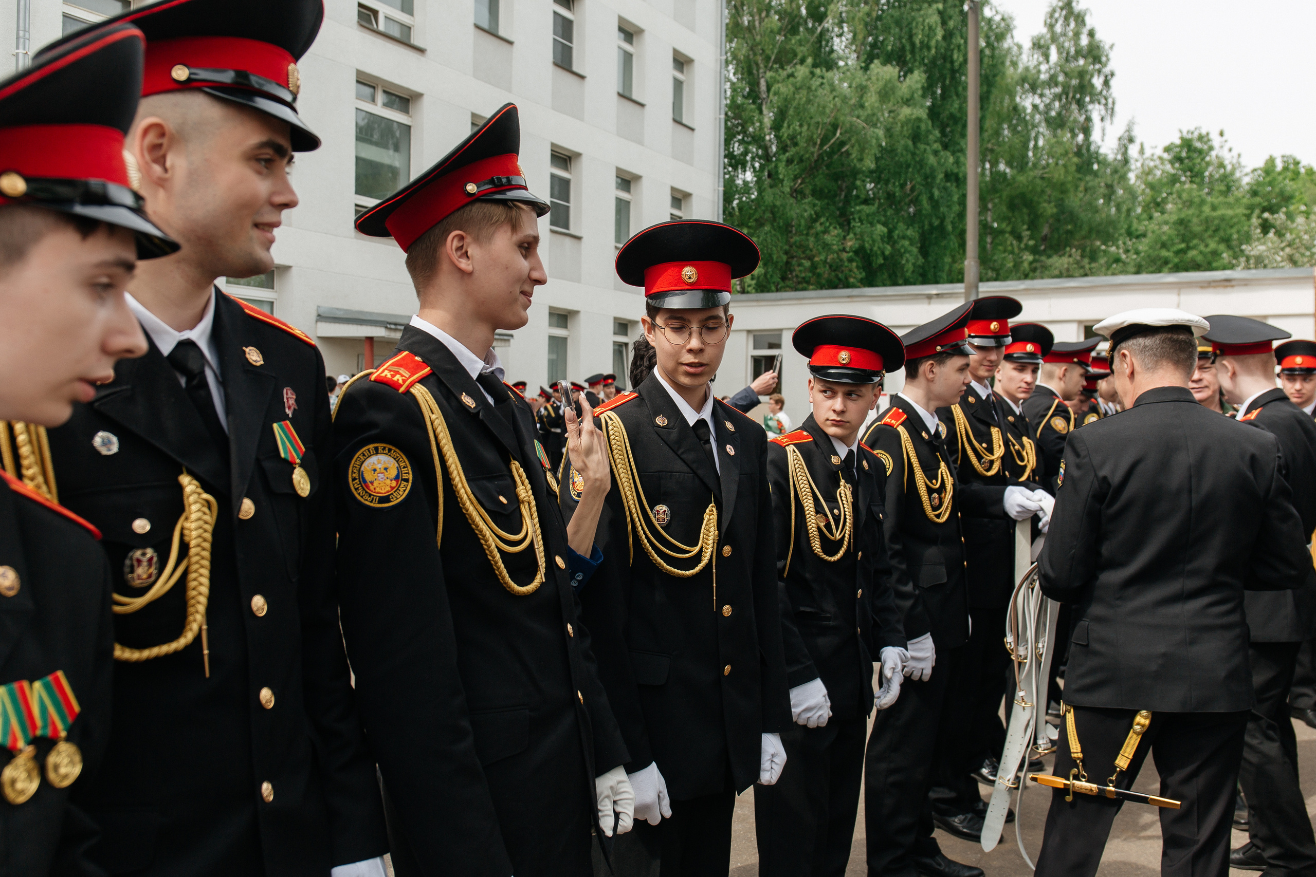 Последний звонок в Кадетском корпусе. Фото Радости. Свадебный и семейный фотограф в Москве Юлия Самойлова