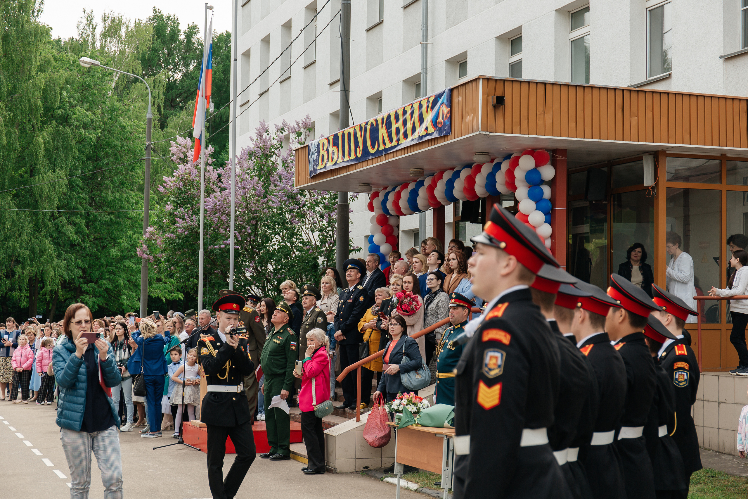 Последний звонок в Кадетском корпусе. Фото Радости. Свадебный и семейный фотограф в Москве Юлия Самойлова