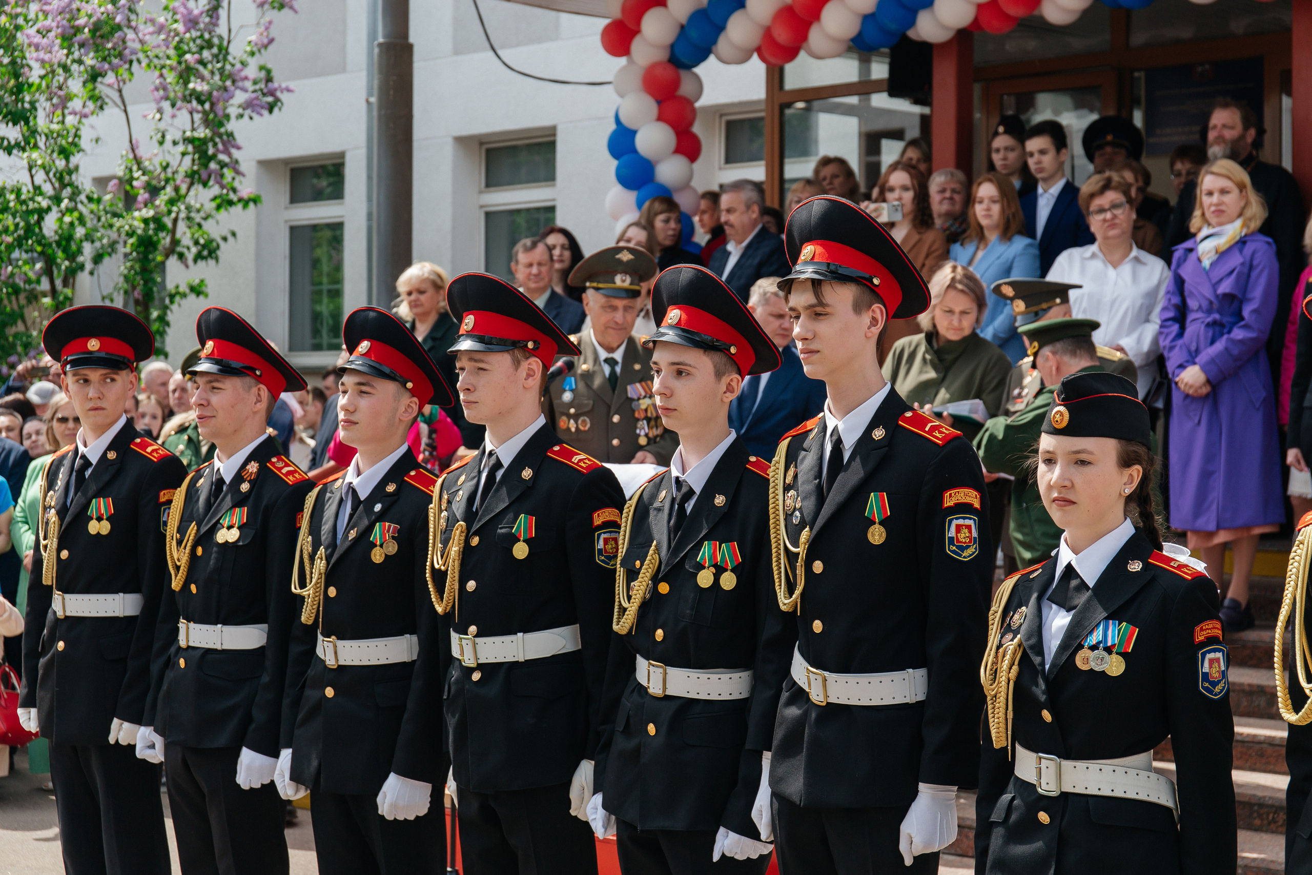 Последний звонок в Кадетском корпусе. Фото Радости. Свадебный и семейный фотограф в Москве Юлия Самойлова