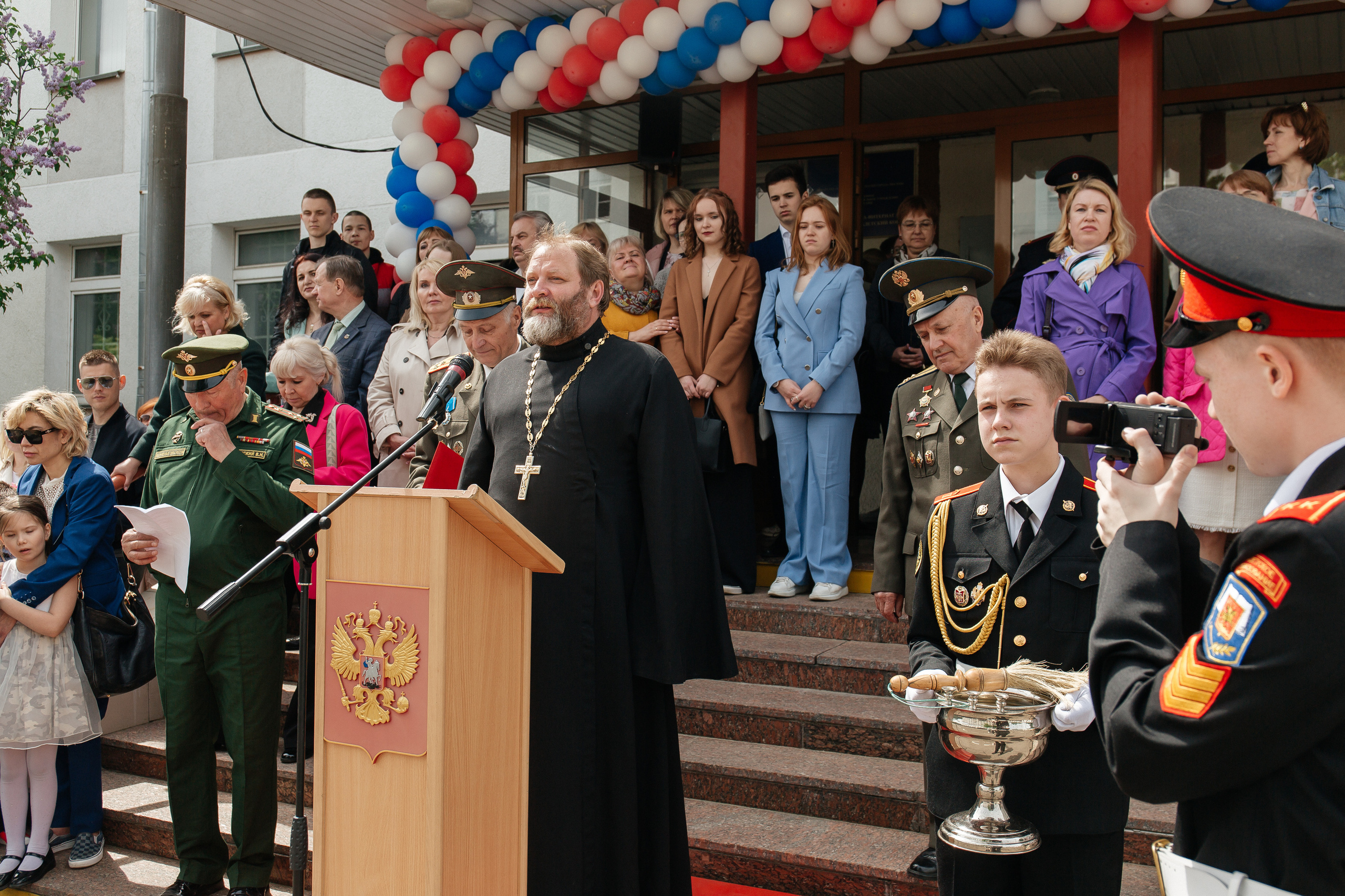 Последний звонок в Кадетском корпусе. Фото Радости. Свадебный и семейный фотограф в Москве Юлия Самойлова