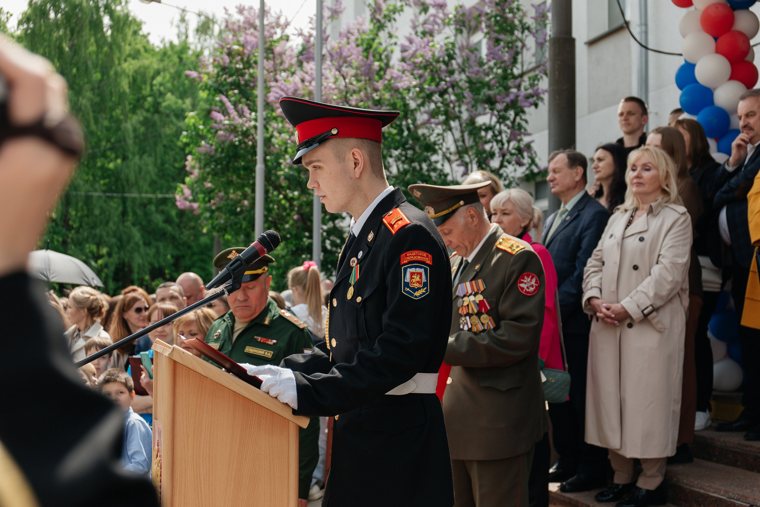 Последний звонок в Кадетском корпусе. Фото Радости. Свадебный и семейный фотограф в Москве Юлия Самойлова