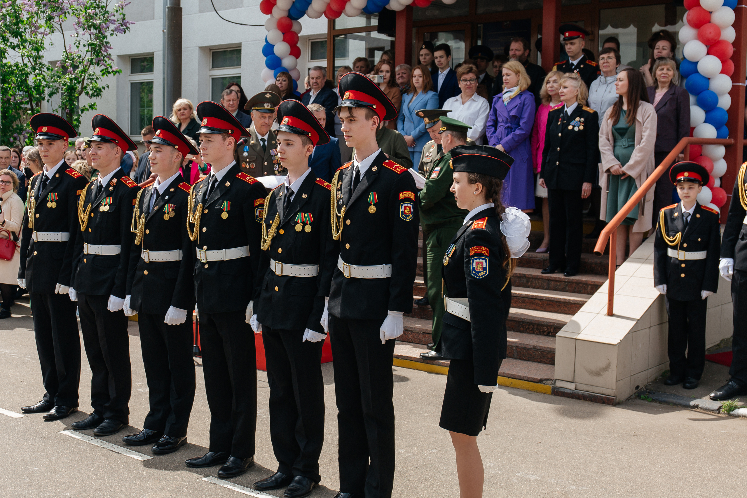 Последний звонок в Кадетском корпусе. Фото Радости. Свадебный и семейный фотограф в Москве Юлия Самойлова