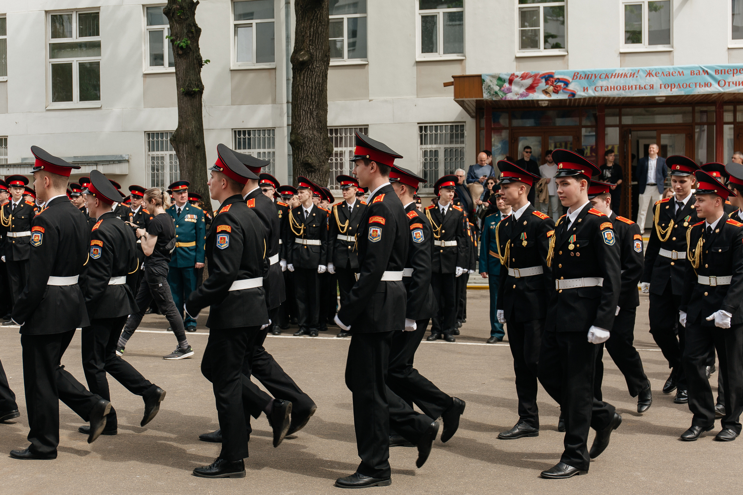 Последний звонок в Кадетском корпусе. Фото Радости. Свадебный и семейный фотограф в Москве Юлия Самойлова