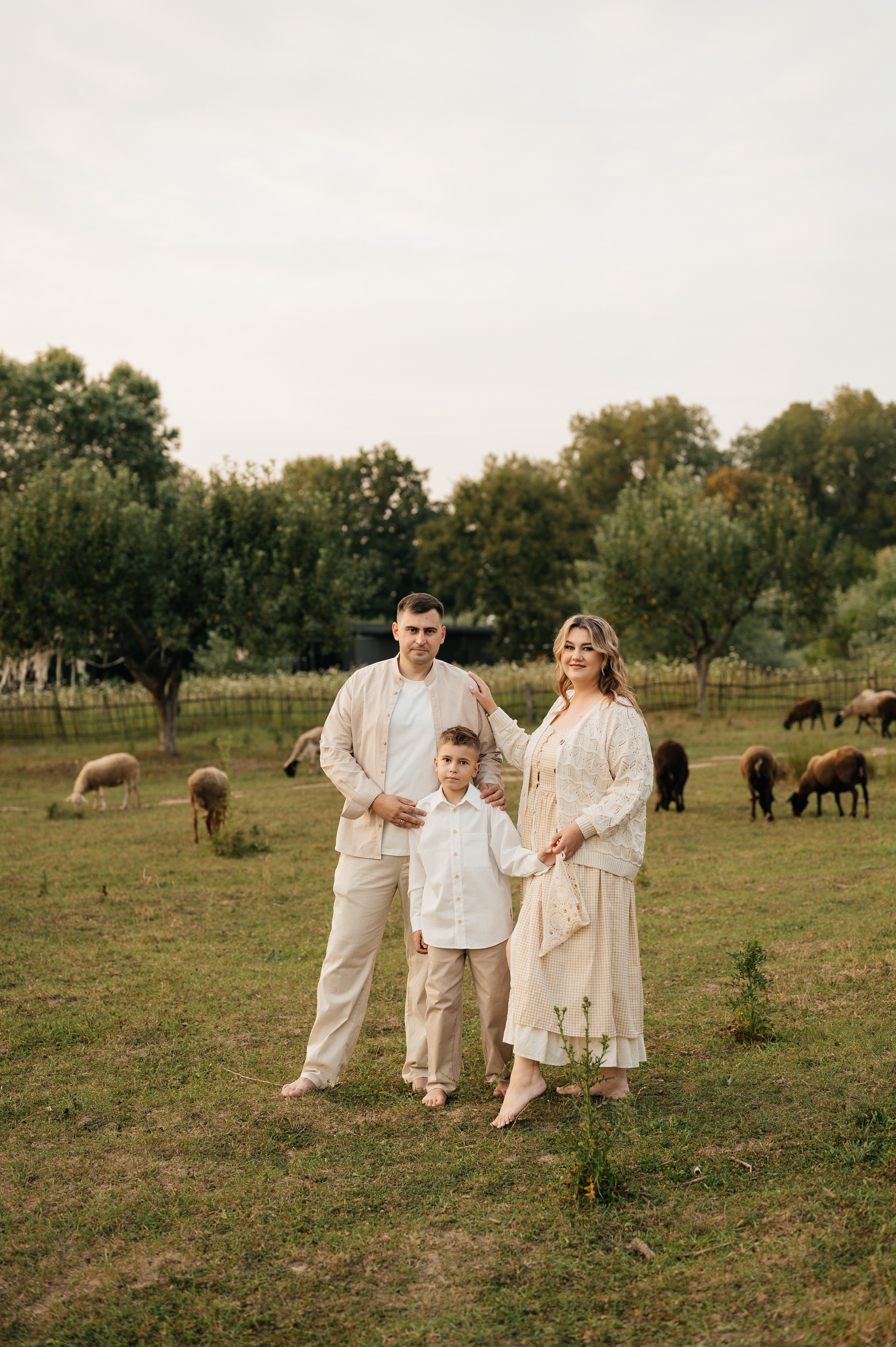 Семейная фотосессия на ферме. Свадебный и семейный фотограф в Краснодаре Алина Мельник