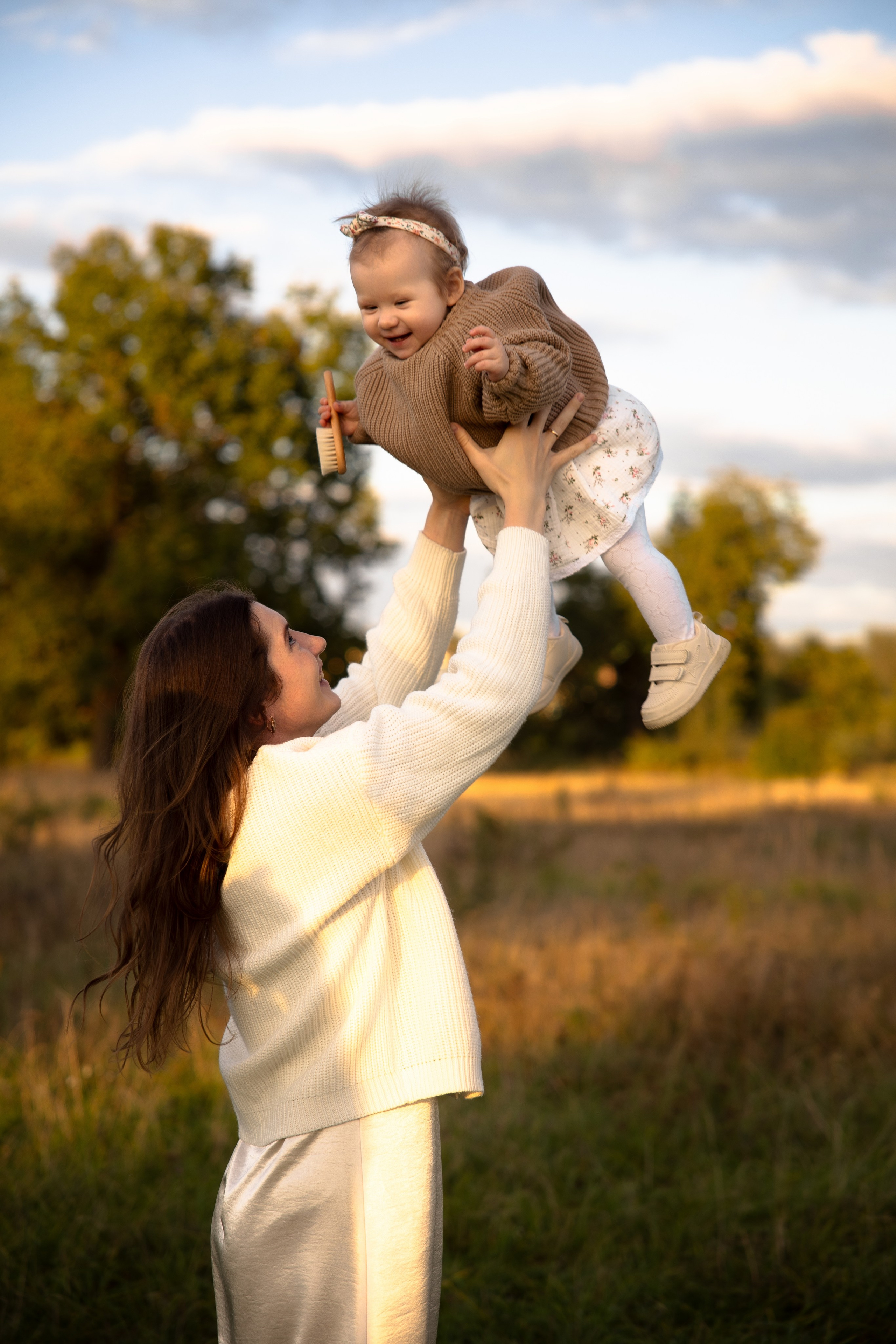 Семейная съемка на природе. Фотограф Ломакина Анастасия
