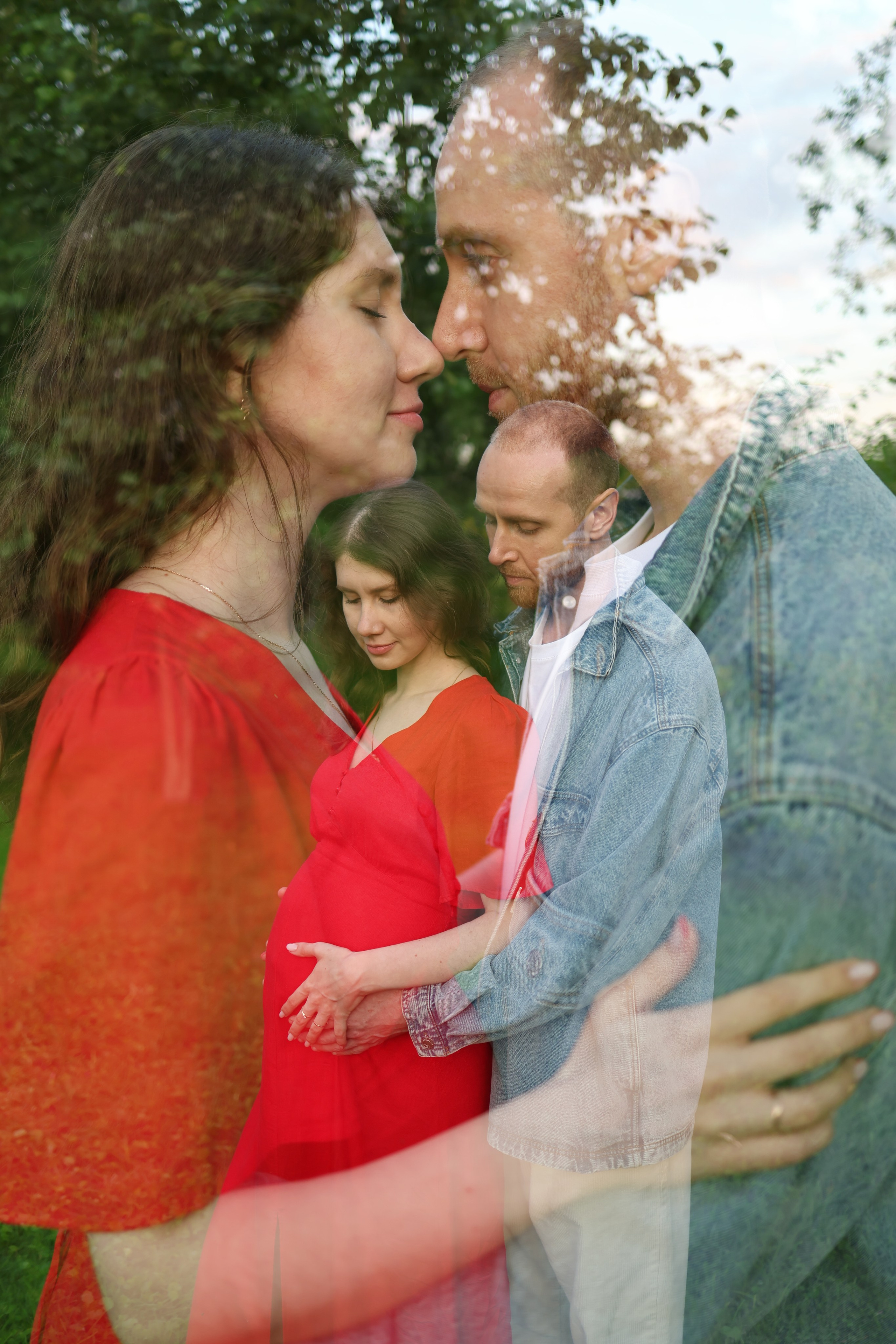 Илья, Анна и малышка в животе. Фотограф Нижний Новгород