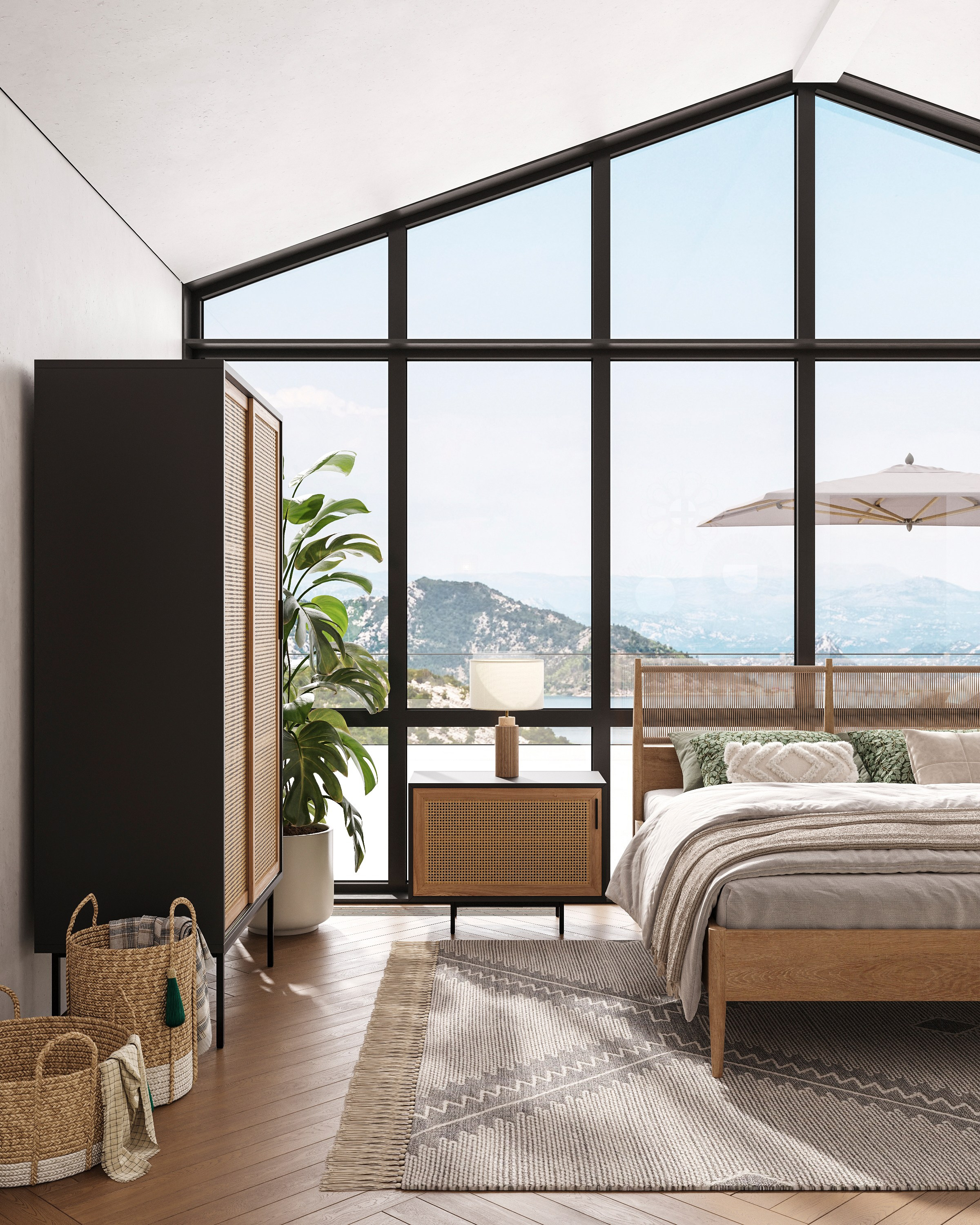 COASTAL SUITE | CONCEPTUAL PROJECT. Interior Visualization by Valerie Stetyukevich