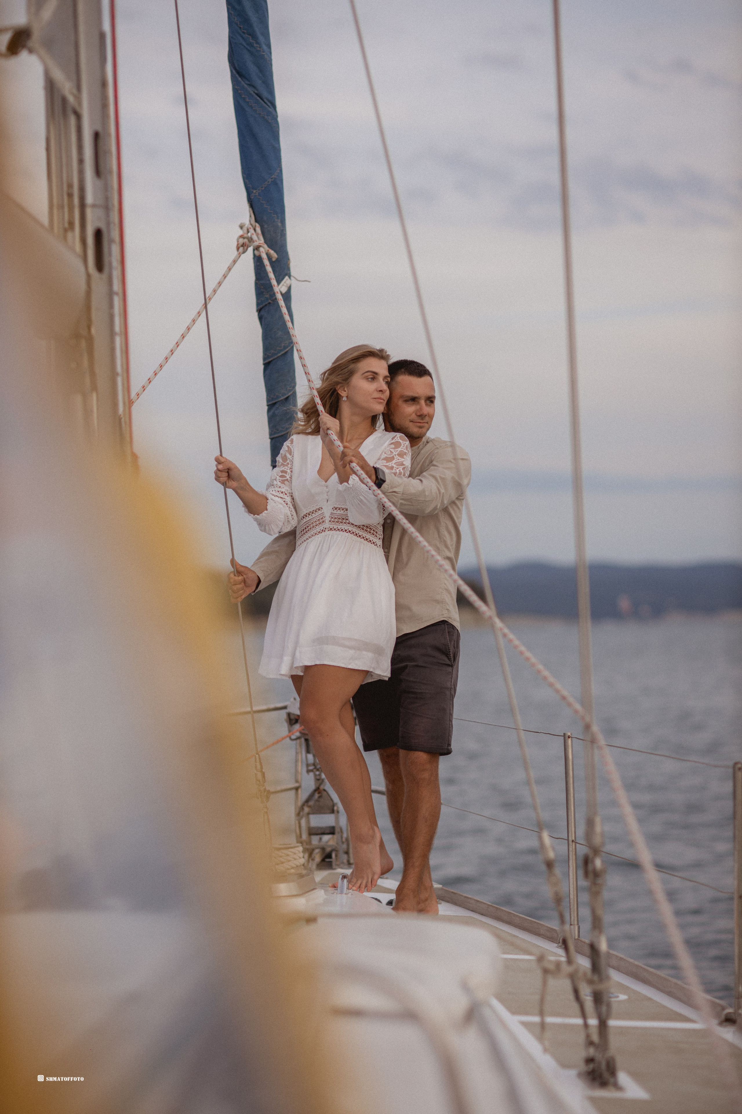 Яхта 22 год. Семейный и свадебный фотограф в Геленджике Михаил Шматов