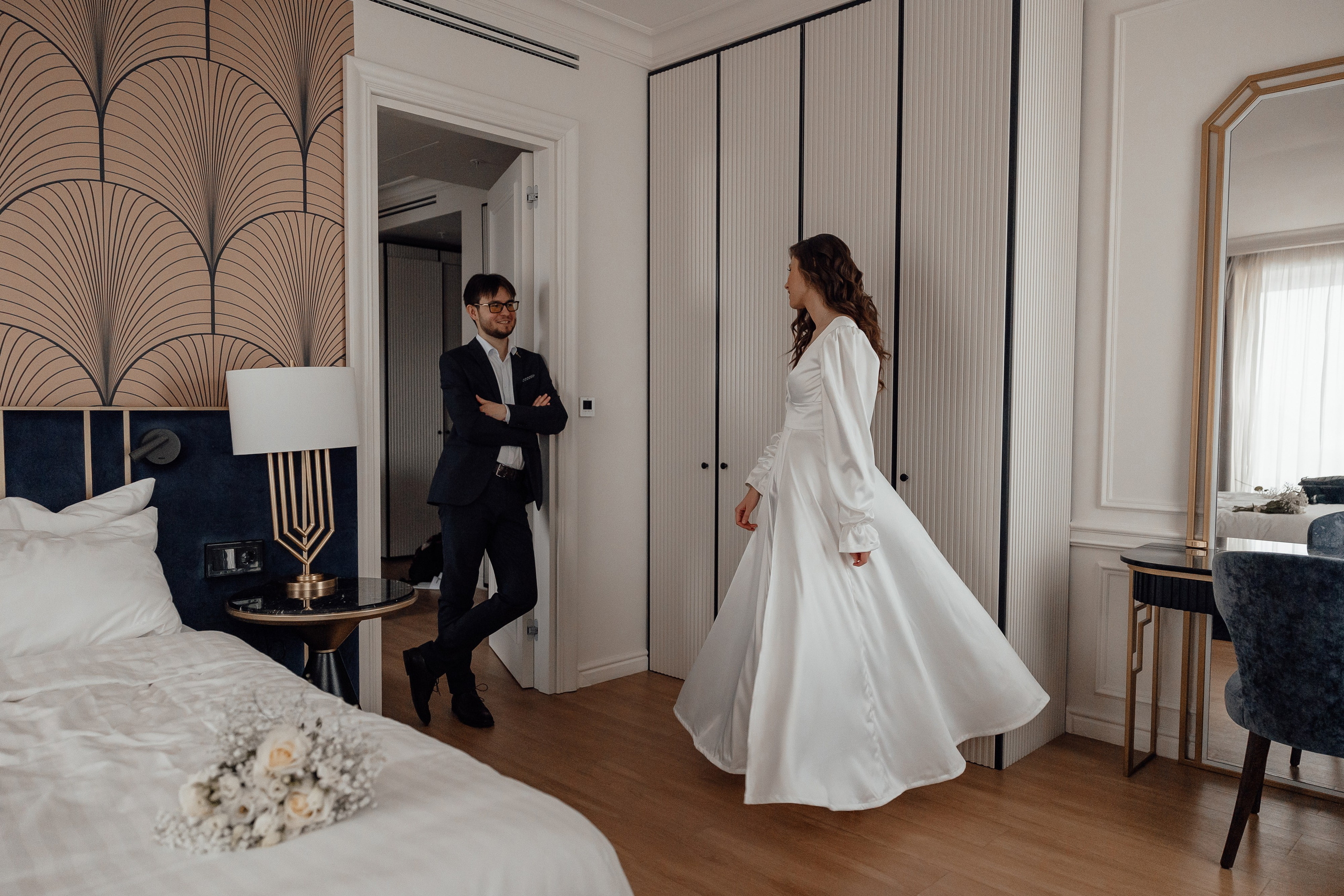 свадебная фотосессия в отеле Marriott Imperial Plaza