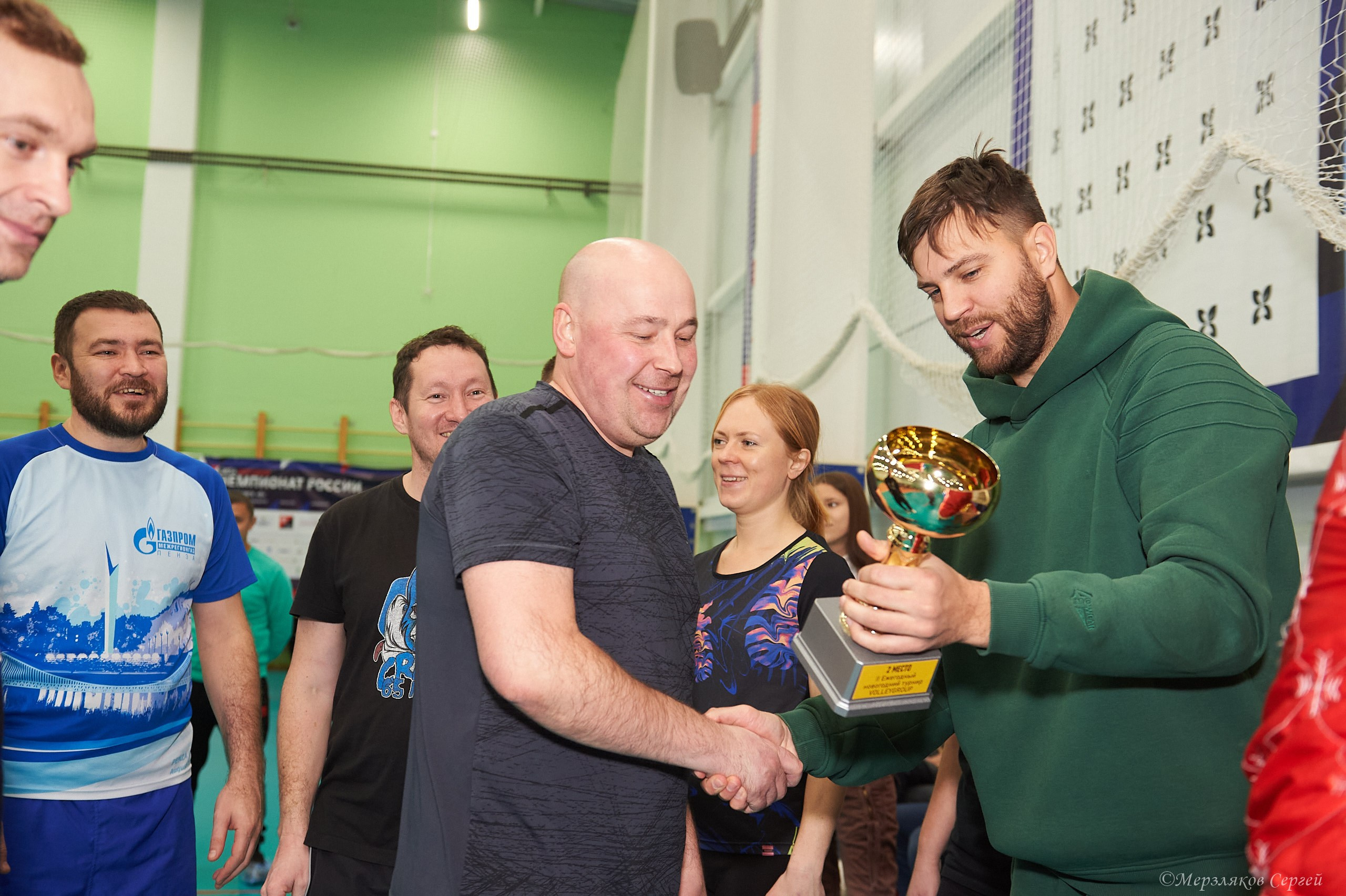 Новогодний волейбольный турнир. Ижевск. 16.12.23. Спортивный репортажный фотограф в Ижевске Сергей Мерзляков