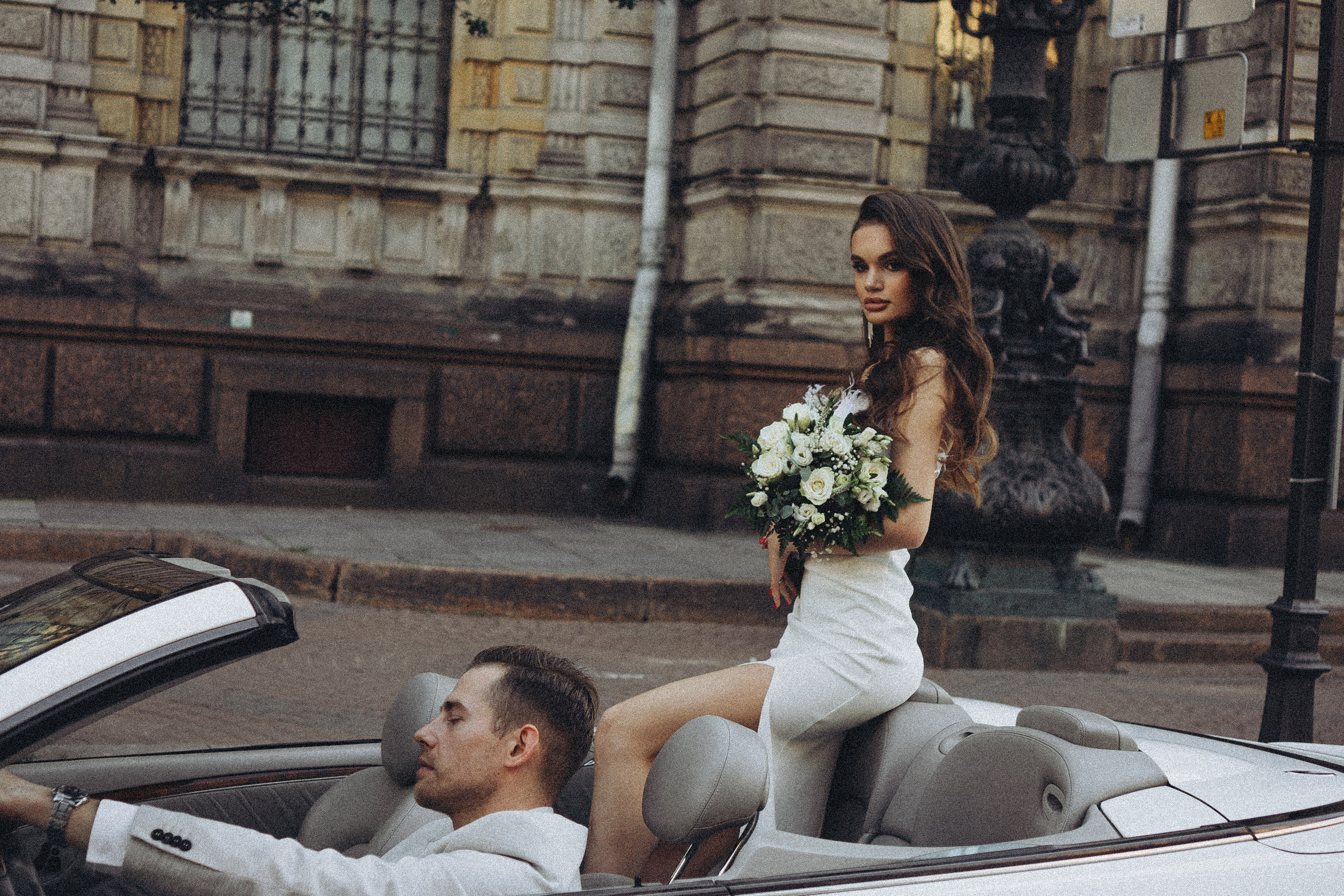 Свадебная сьемка у академии Штиглица. Профессиональный фотограф, Санкт-Петербург — Виктория Богомолова