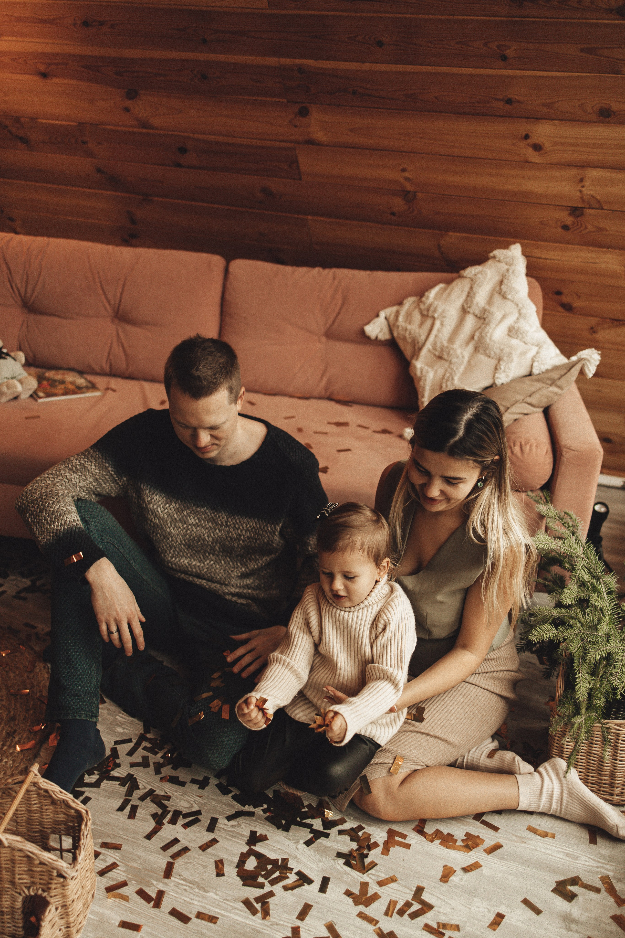 Новогодняя история в домике. Семейный и детский фотограф, таганрог, ростов-на-дону