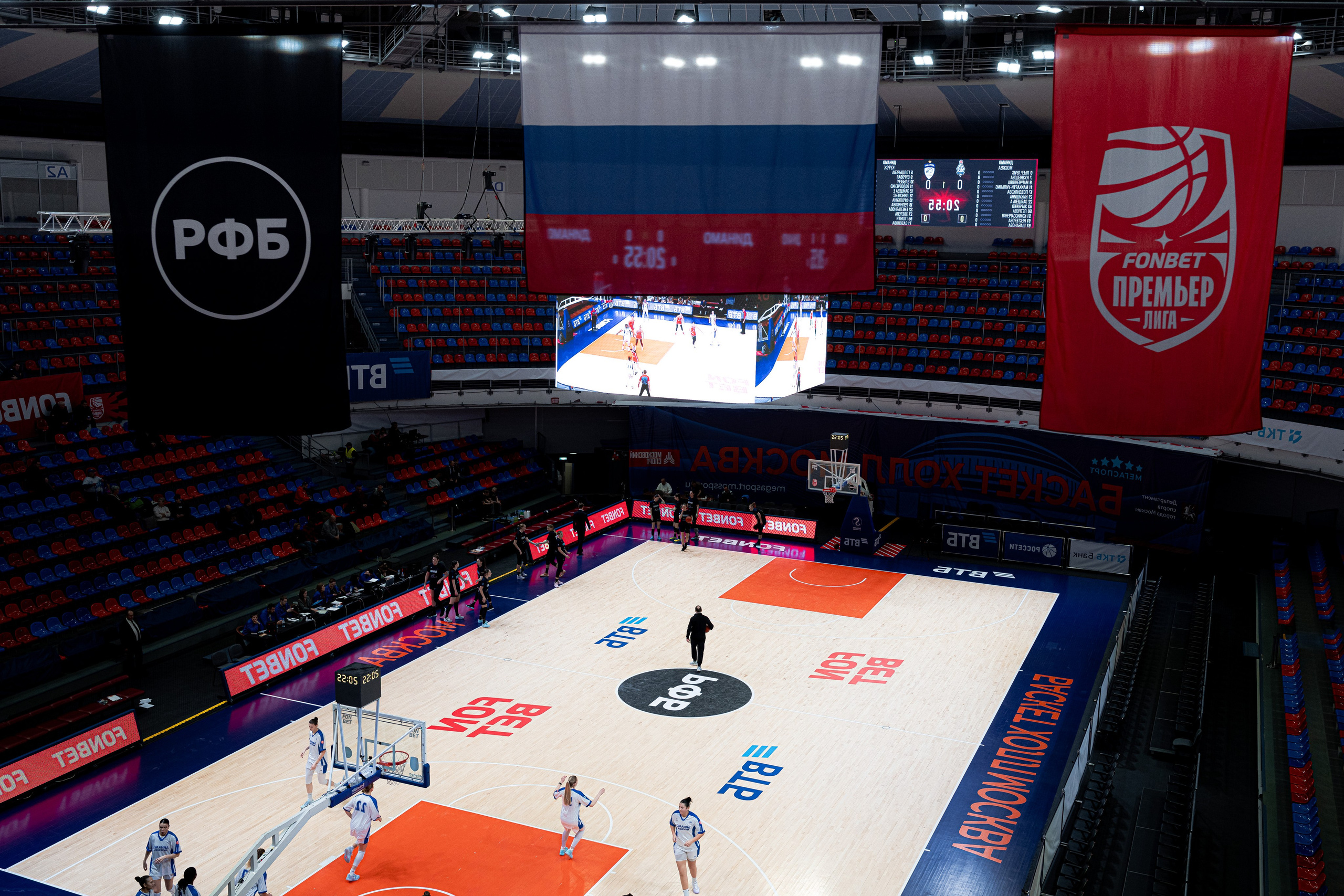 Women’s basketball / Dynamo Moscow — Dynamo Kyrsk. Фотограф Кирилл Сафонов