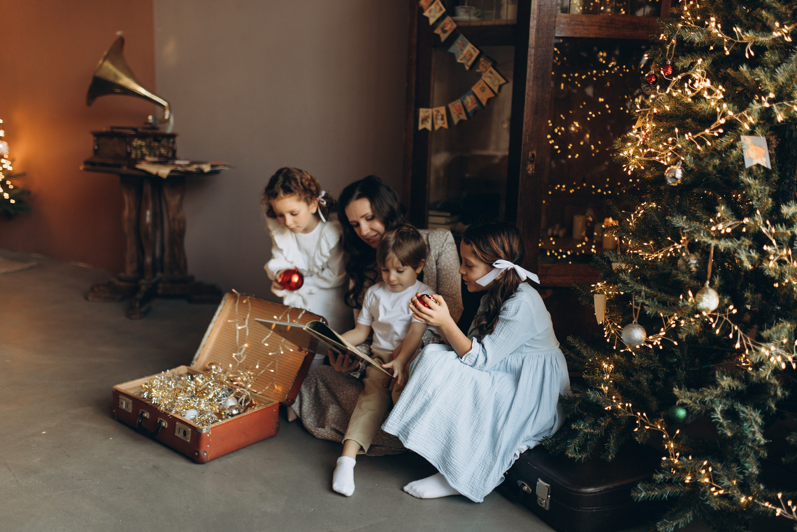 Новогодняя история в  Санкт-Петербурге. Алла, Эмилия, Дея и Давид. Услуги