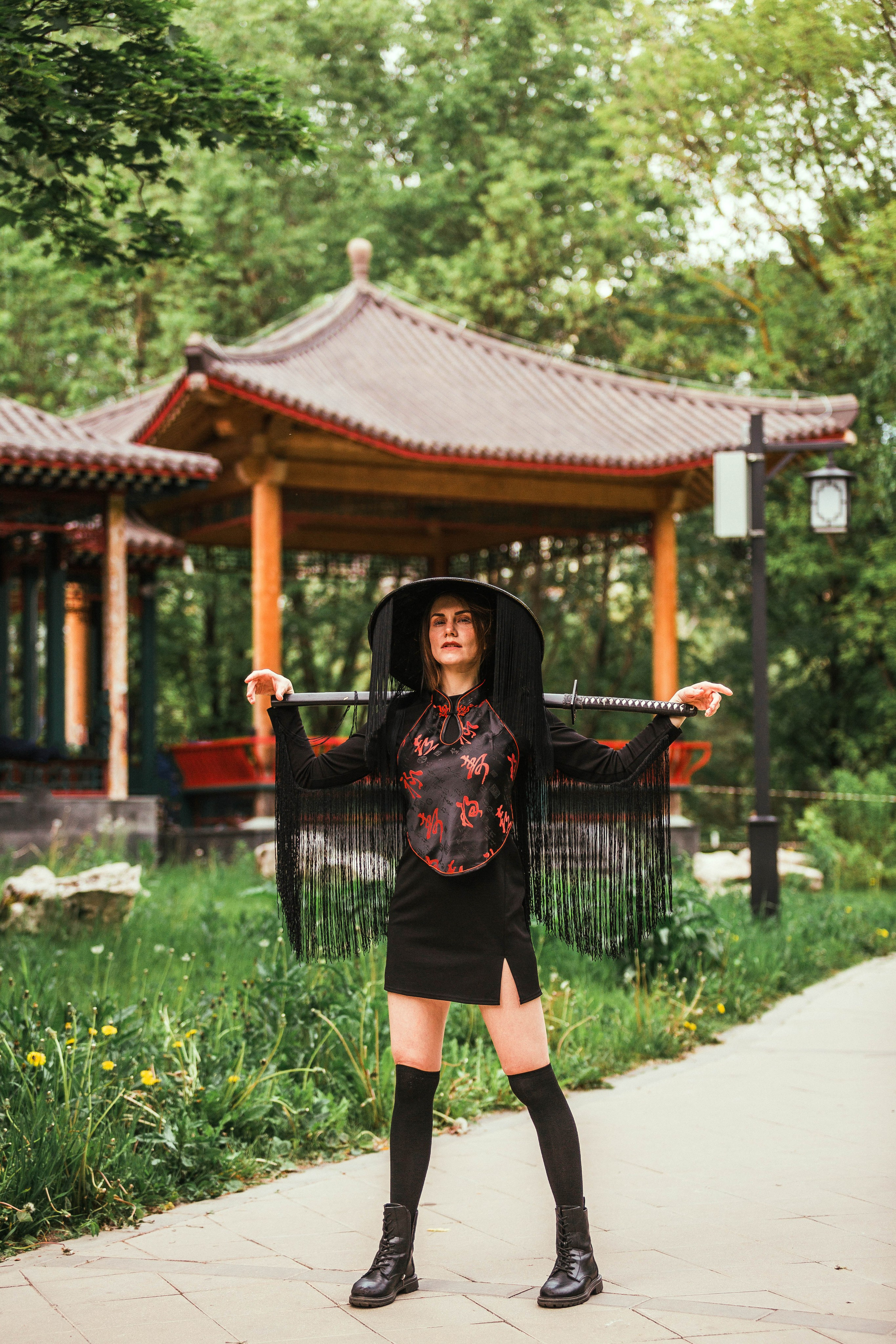 Парк Хуамин в Москве и фотосессия в китайском стиле. Семейный и детский фотограф в Москве Мария Быкова