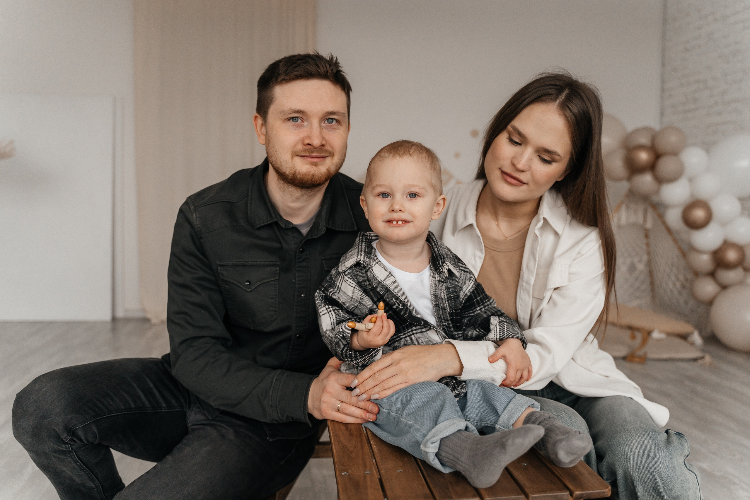 Стас, Влада и Марк. Волик Мария