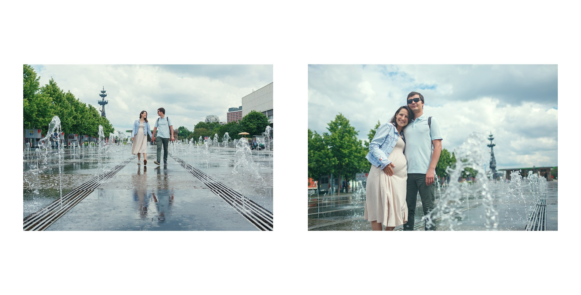 Парк Музеон, семейная фотосессия в парке. Фотограф в Москве Татьяна Байкова