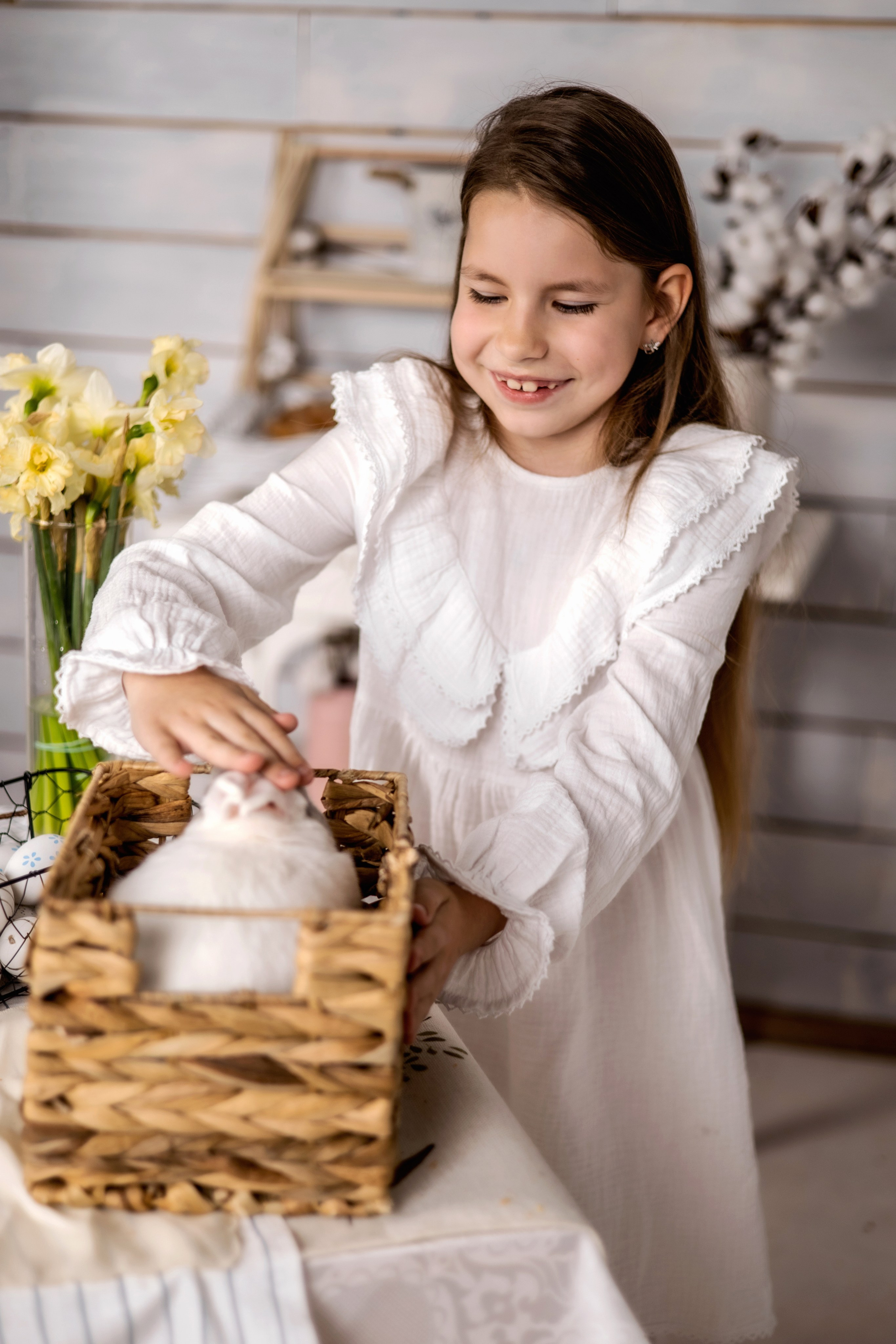 Пасхальный детский фотопроект 2024. Фотограф Надежда Лукьянова