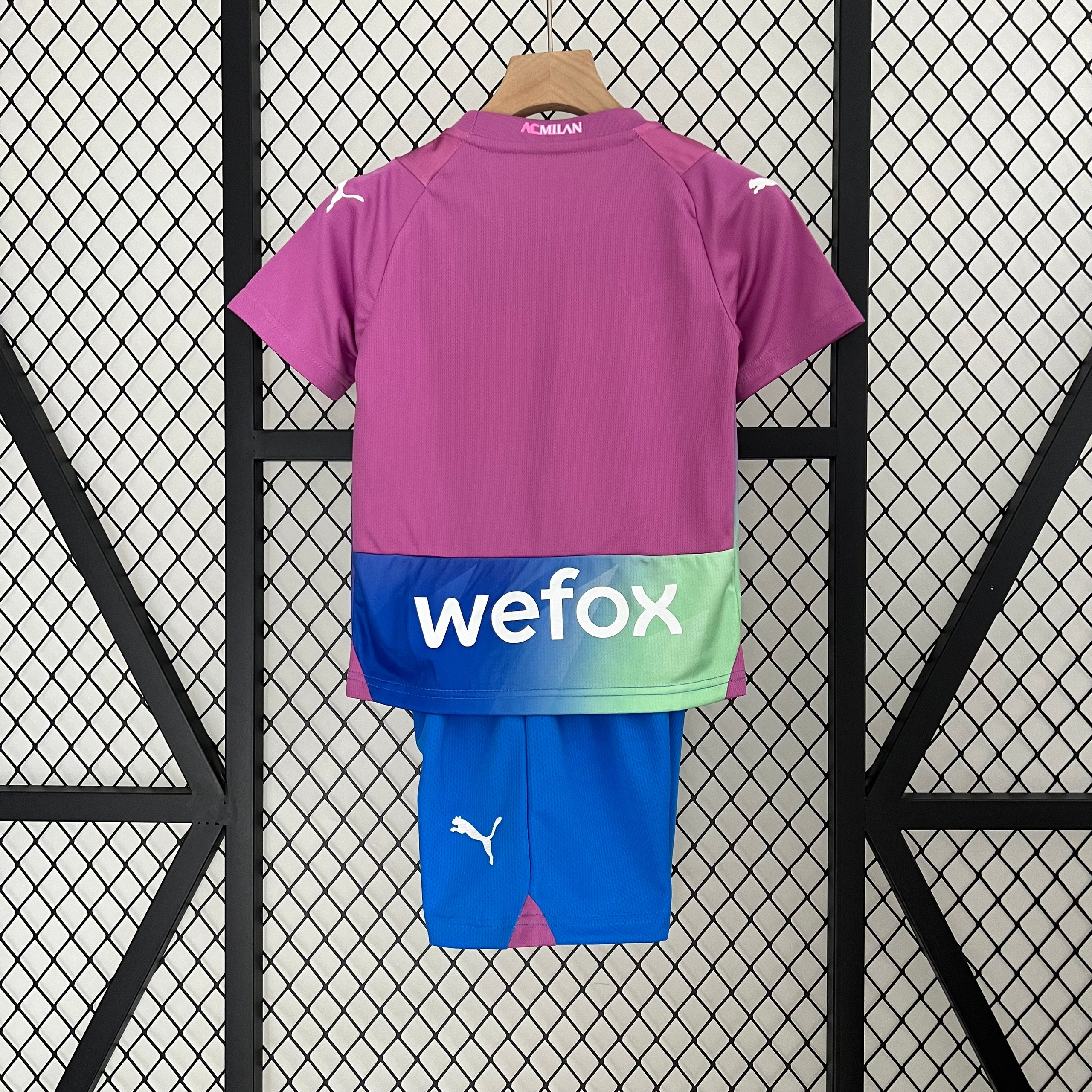 Футбольная форма для детей Милан 2023-2024 купить. Футбольный магазин — ssw_magazin