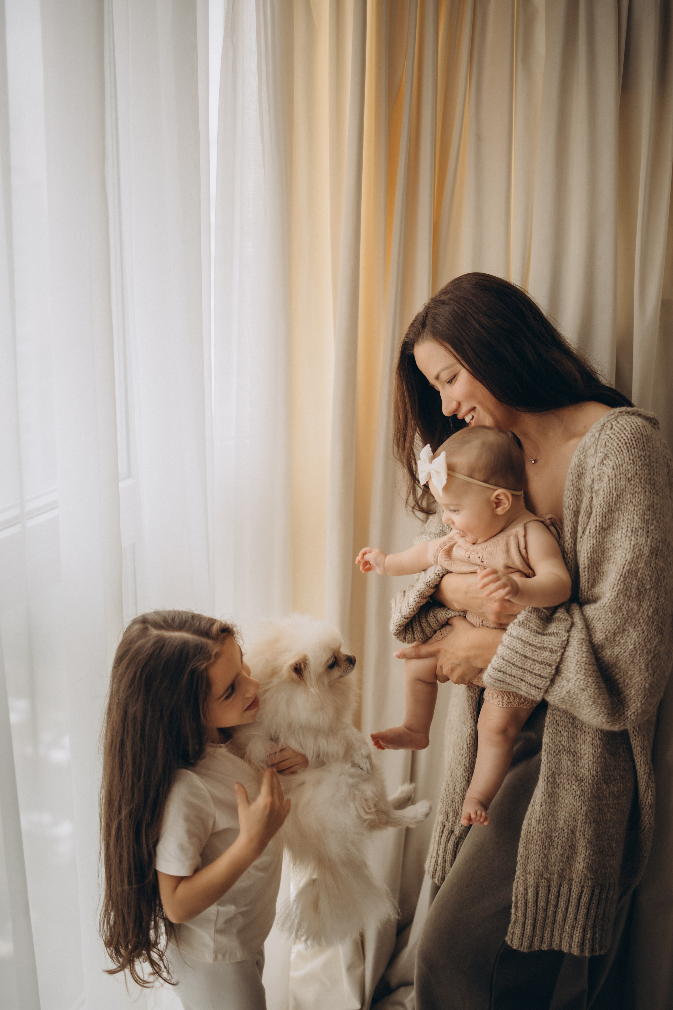 Эмилия 4 месяца. Семейный и детский фотограф, женский портрет Москва Светлана Мертикова
