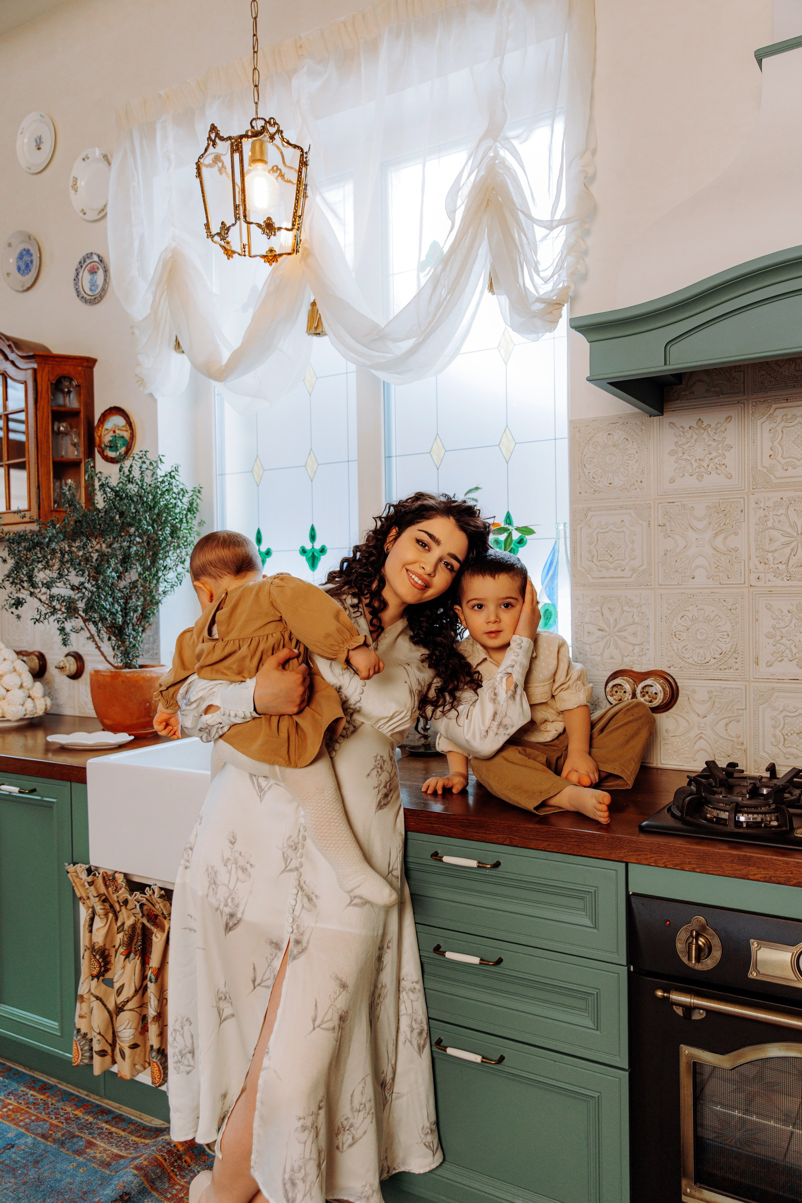 Альбина с семьей. Фотограф Татьяна Хисметова