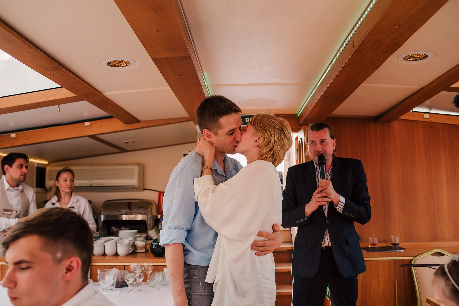 Юля и Андрей. Банкет на воде. Семейный и Свадебный фотограф. Санкт-Петербург. Пушкин