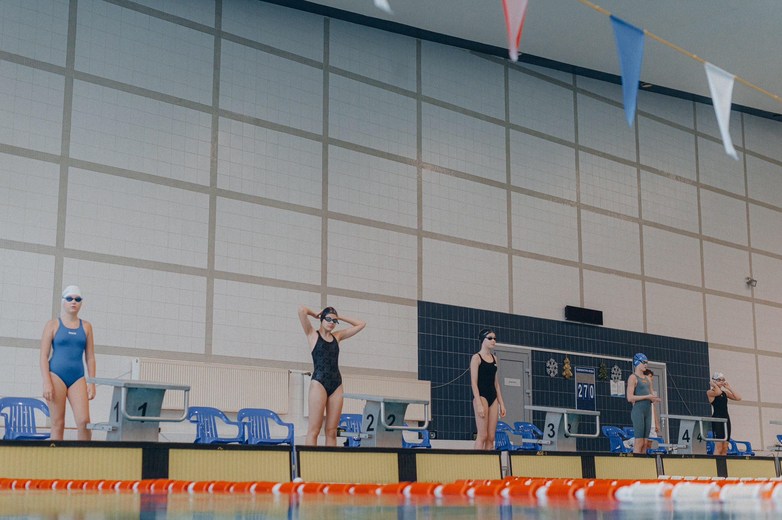 «Новогодние заплывы» в СОЦ «Зодчий». Фотограф Дмитрий Пименов