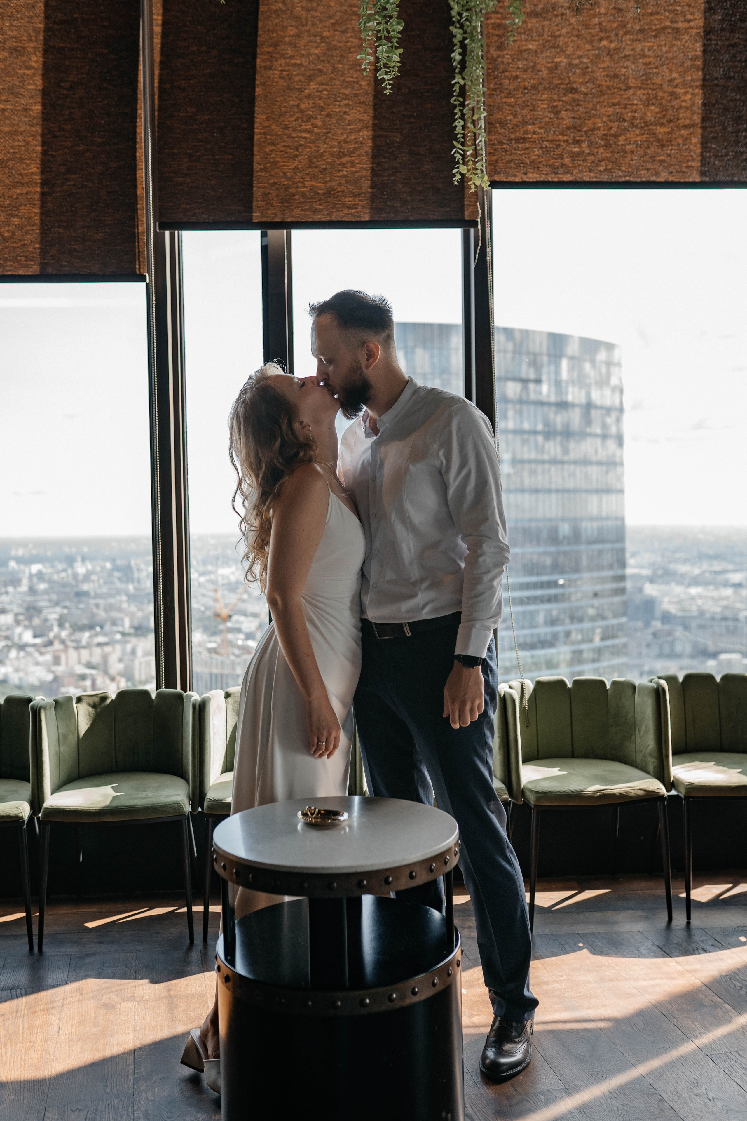 Башня Око, Москва Сити Иван & Таисия. Семейный и свадебный фотограф в Москве Виктория Махова