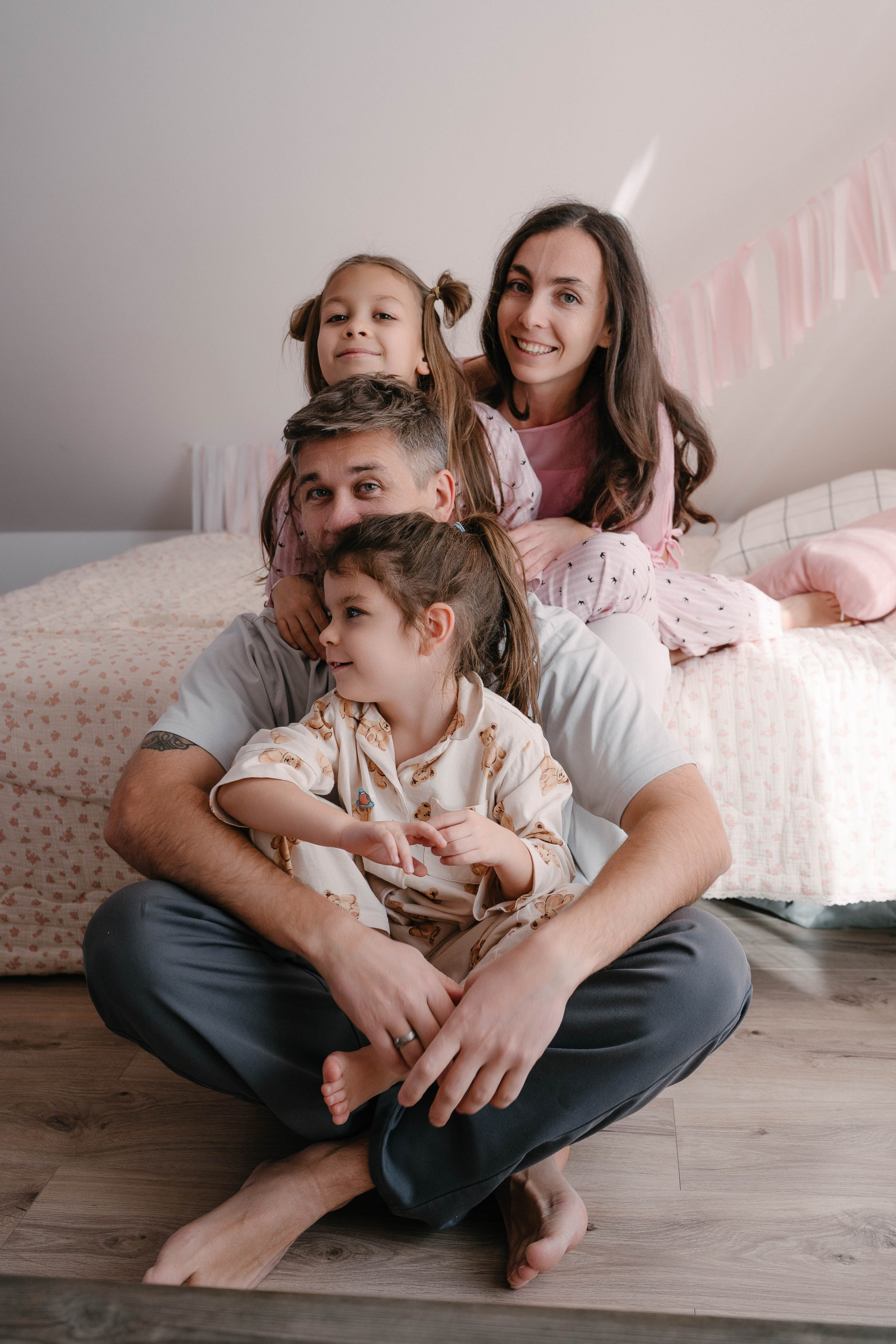 Пижамная вечеринка Варе 9 лет. Свадебный и семейный фотограф в Воронеже Анастасия Бойко