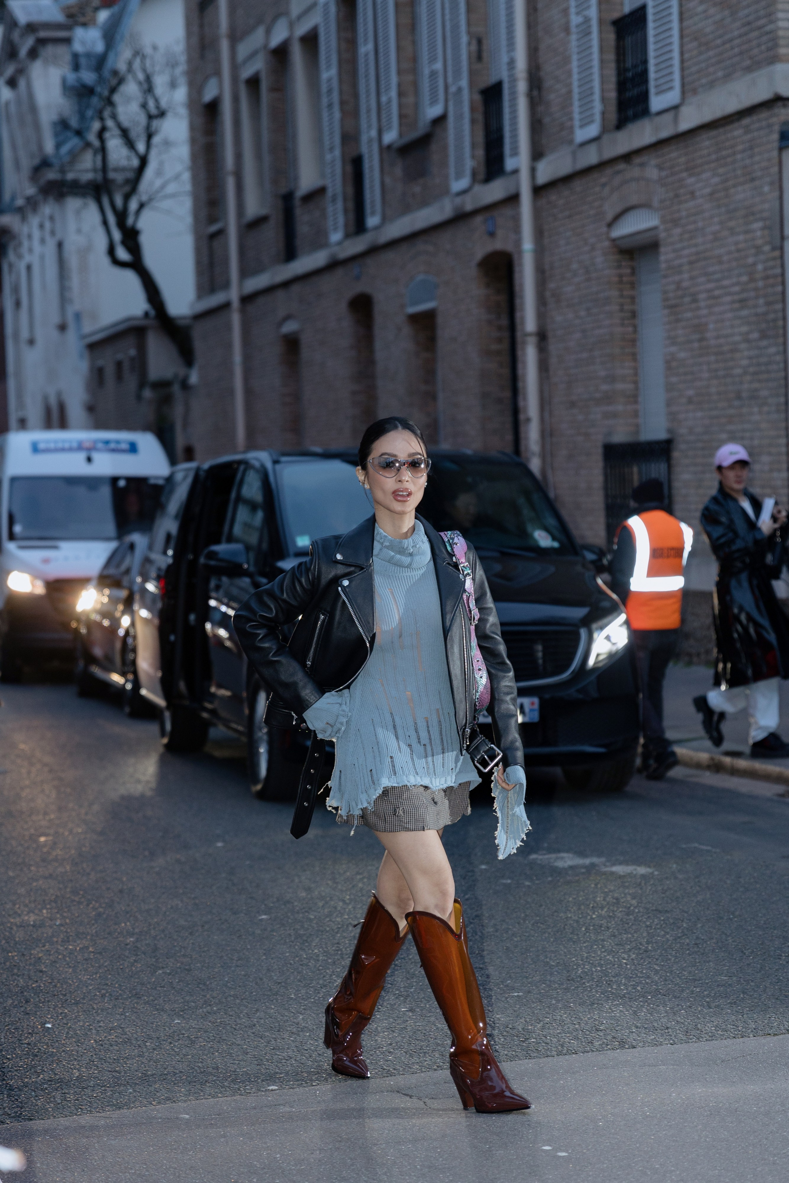ACNE PFW WOMENSWEAR FALL-WINTER 24/25. Photographer in Milan Ivan Goncharov