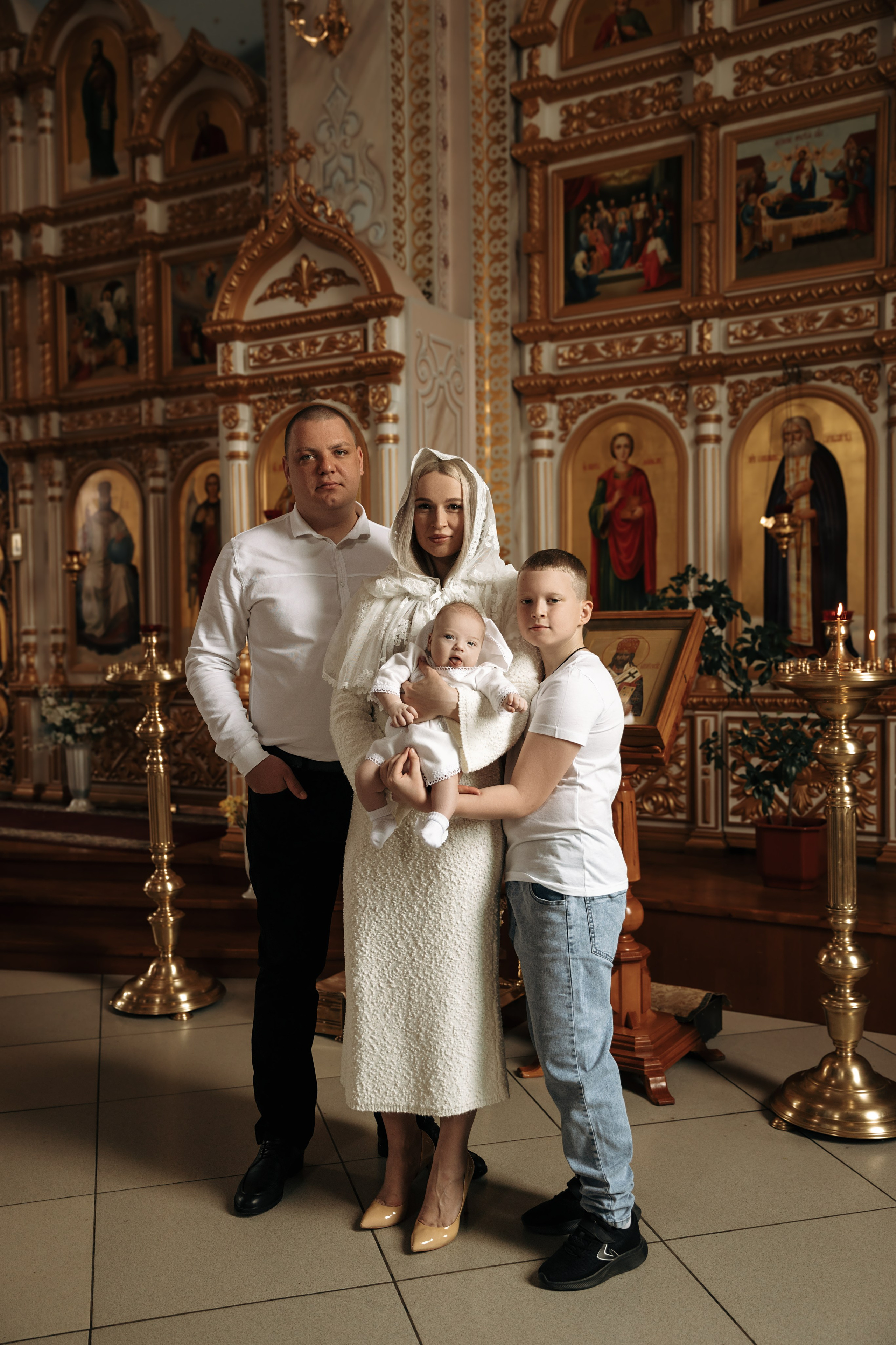 Таинство Крещения Никиты. Фотограф Сальск Катерина